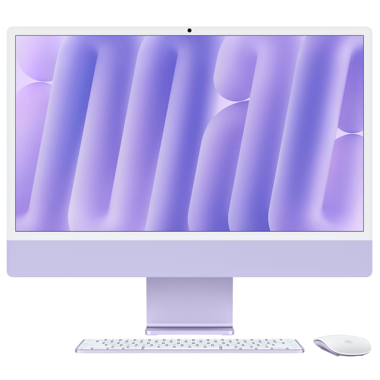 Κάνε κλικ για να δεις την εικόνα 1 του Apple iMac 24" M4 Purple Retina 4.5K (Apple M4 / 16 GB / 256 GB / 10-core GPU)