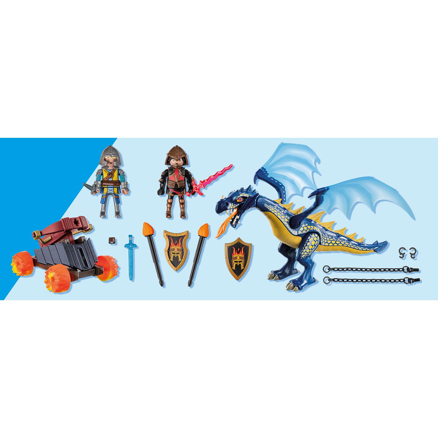 Κάνε κλικ για να δεις την εικόνα 6 του playmobil 71644 Δράκος-μαχητής του Novelmore