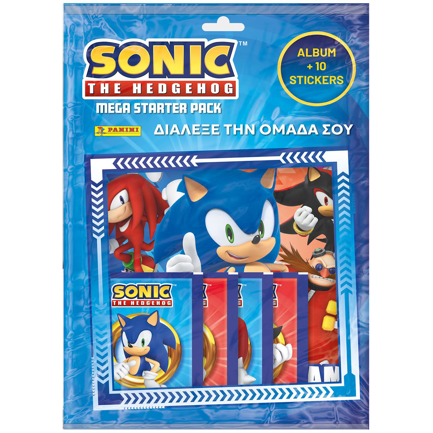 PANINI Sonic The Hedgehog Starter Pack