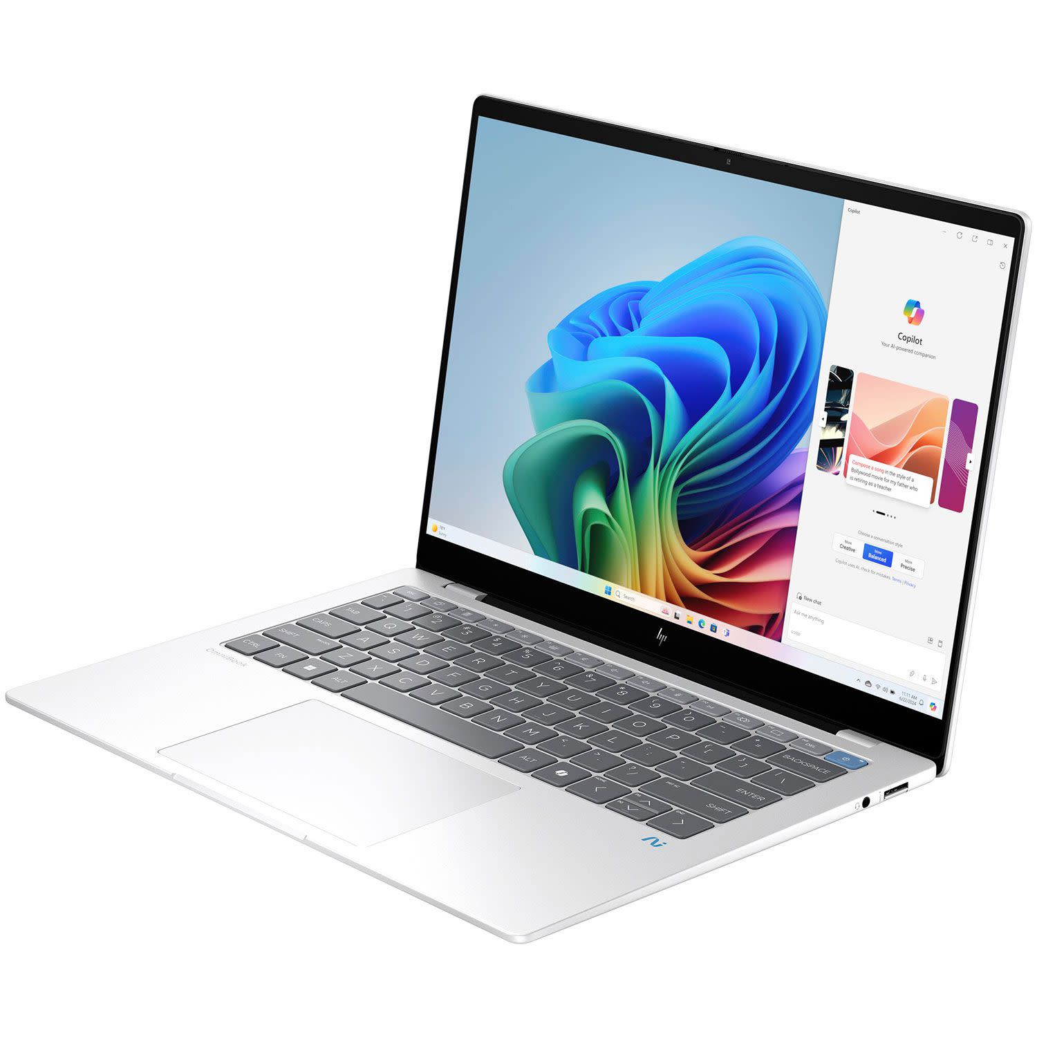 Εικόνα 3 του HP OmniBook X 14-fe1000nv Laptop 14" IPS (Snapdragon X Plus X1P-42-100/16 GB/1 TB/Adreno/Windows 11 Home)
