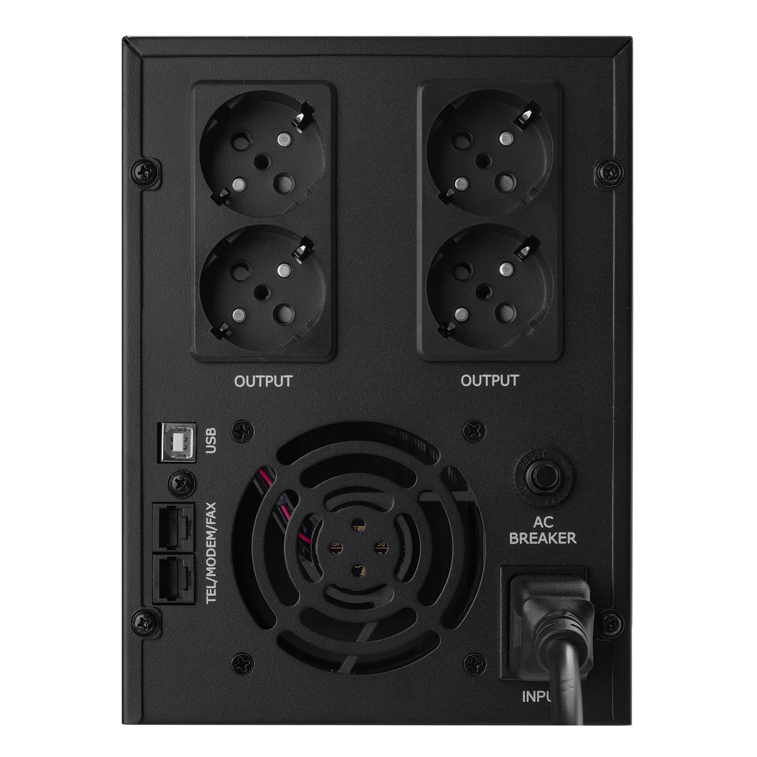 Κάνε κλικ για να δεις την εικόνα 4 του Turbo-X UPS 3000VA/1800W Line Interactive EA2300-LCD