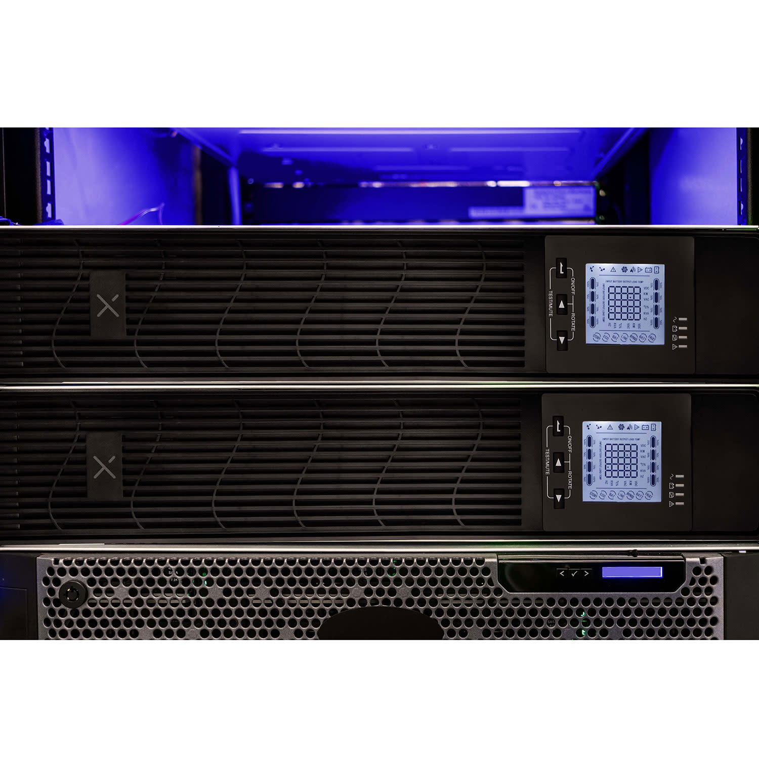 Εικόνα 2 του Turbo-X UPS 3000VA/2700W On Line Rack & Tower 2U EA903PRORT-LCD