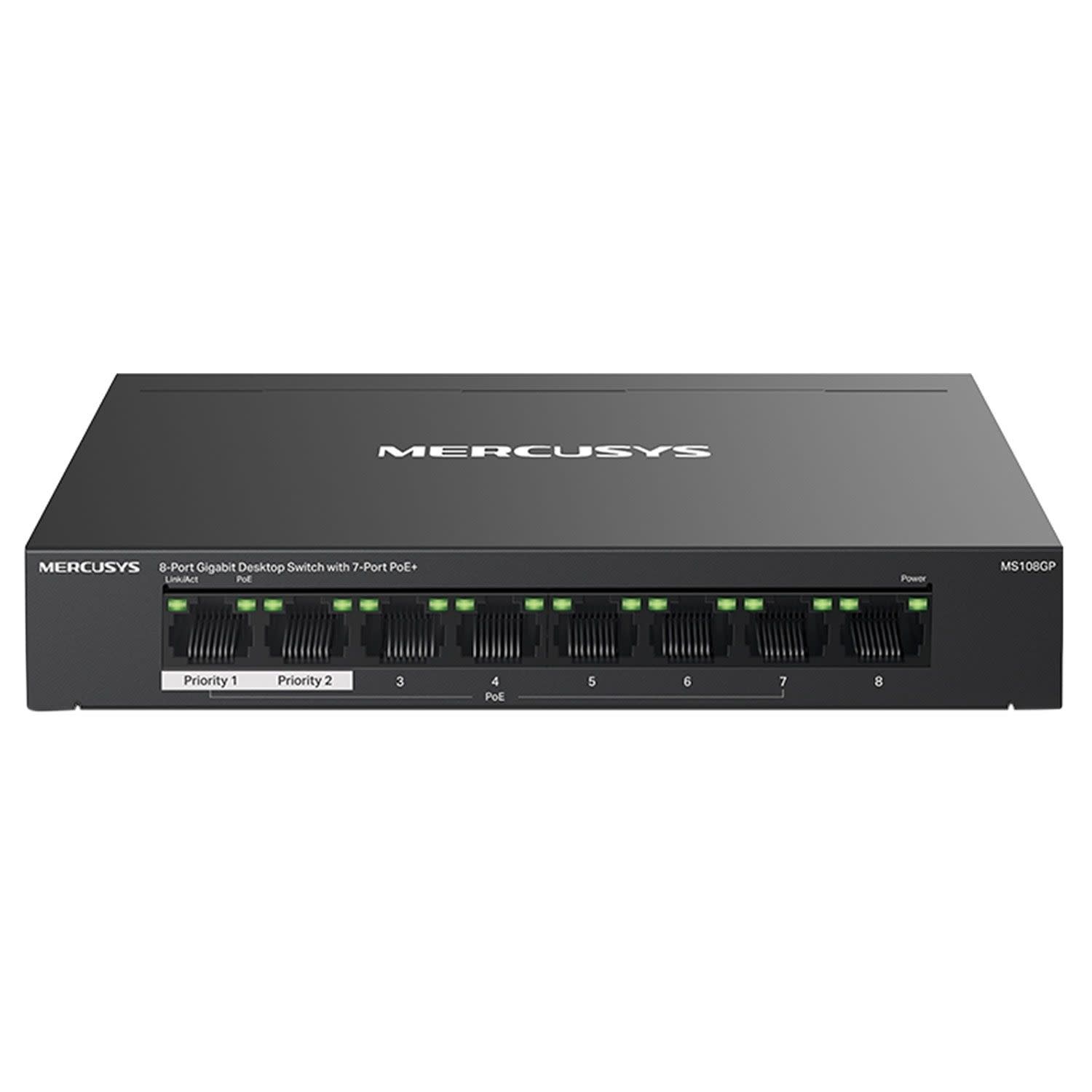 Εικόνα 1 του Mercusys Switch 8 Port PoE+ MS108GP