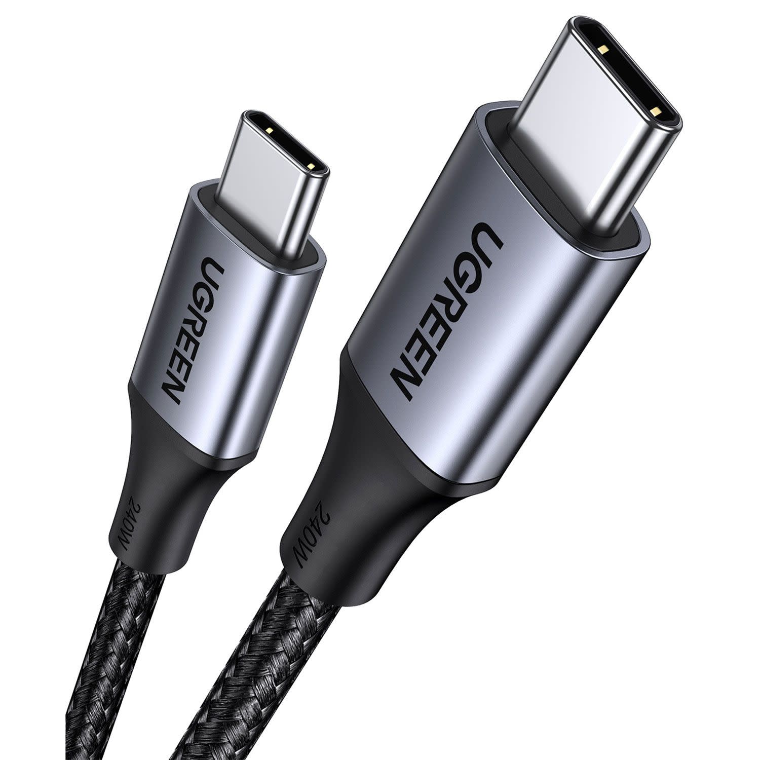 Ugreen Καλώδιο USB-C to USB-C 240W 1 m Μαύρο