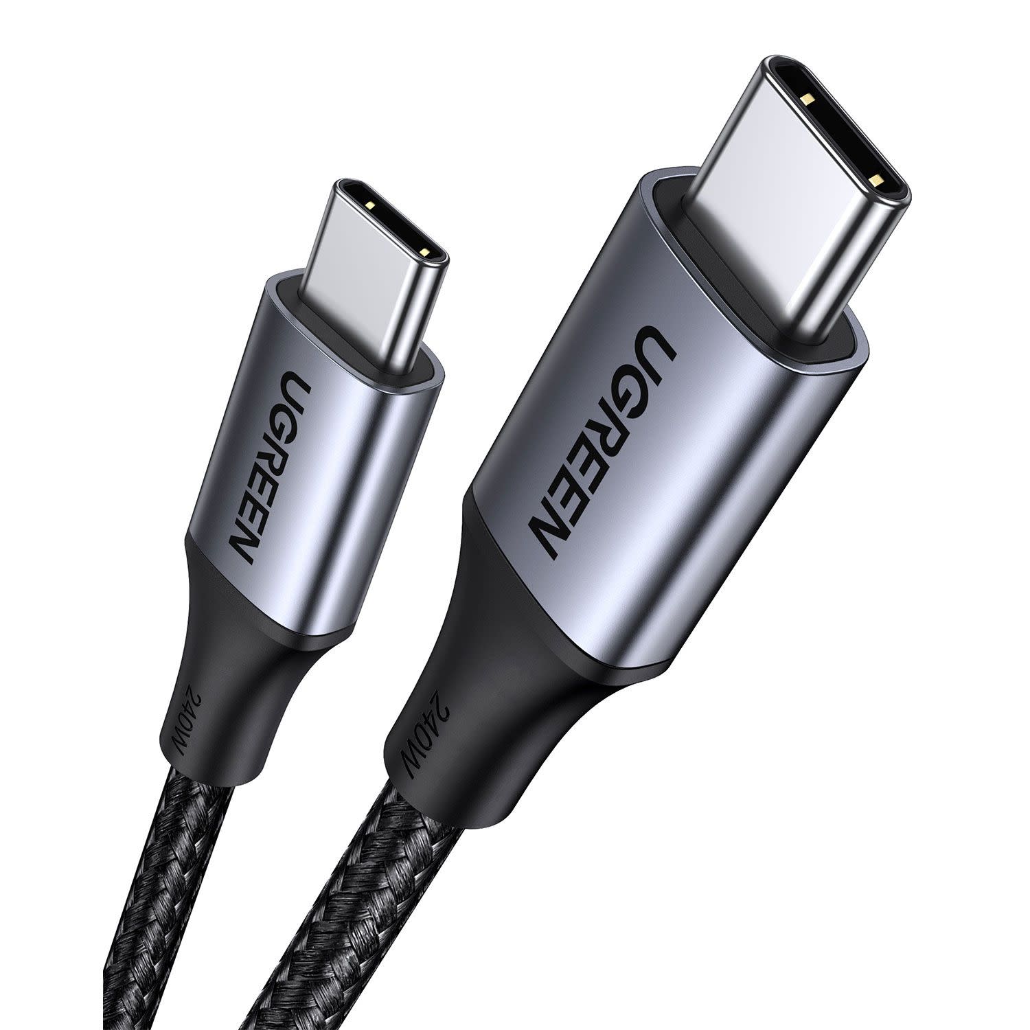 Ugreen Καλώδιο USB-C to USB-C 240W 2 m Μαύρο