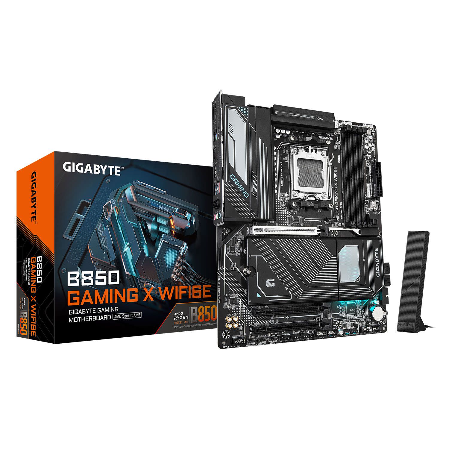 Κάνε κλικ για να δεις την εικόνα 1 του Gigabyte Motherboard B850 GAMING X WIFI6E (Β850/AM5/DDR5)