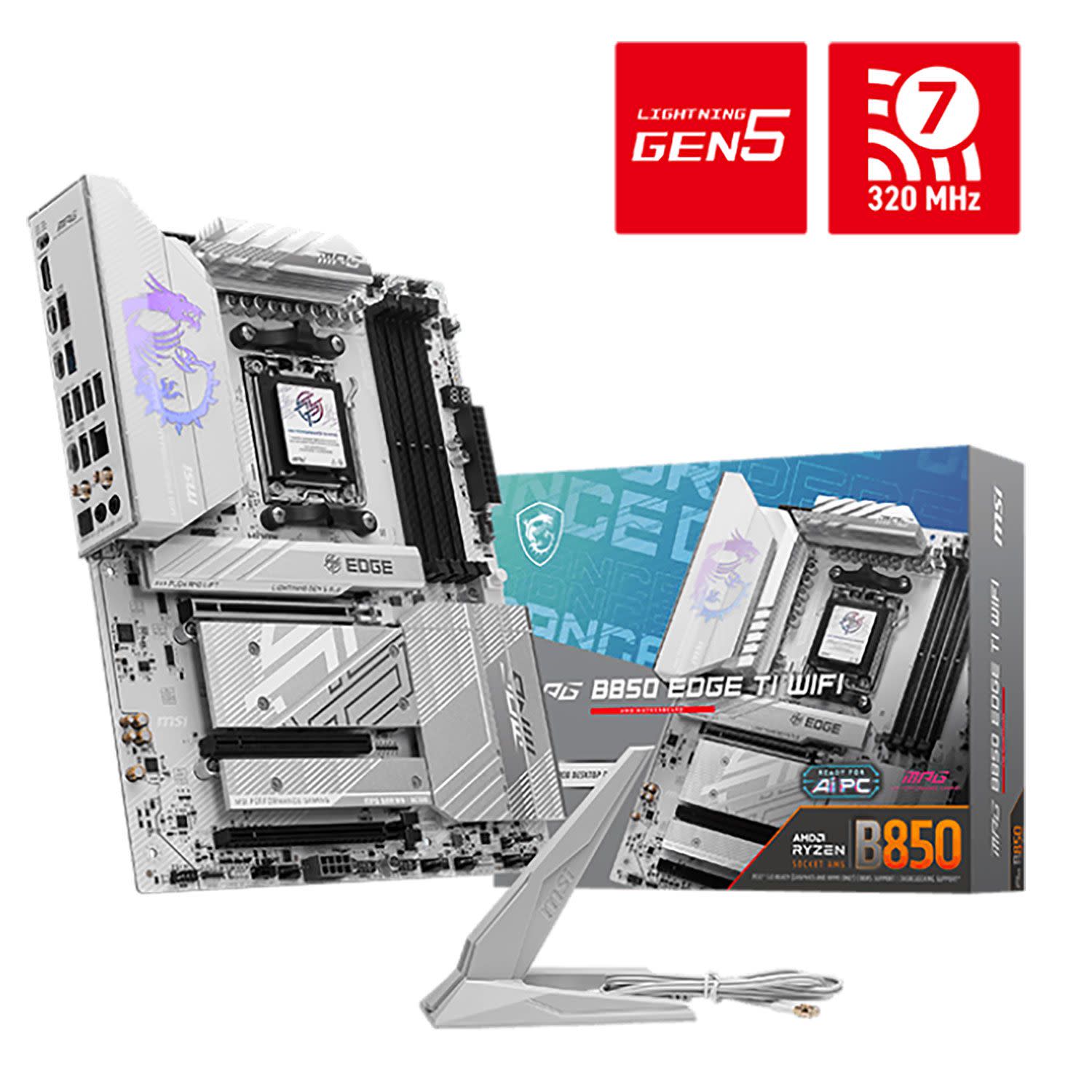 Εικόνα 1 του MSI Motherboard MPG B850 EDGE TI WIFI
