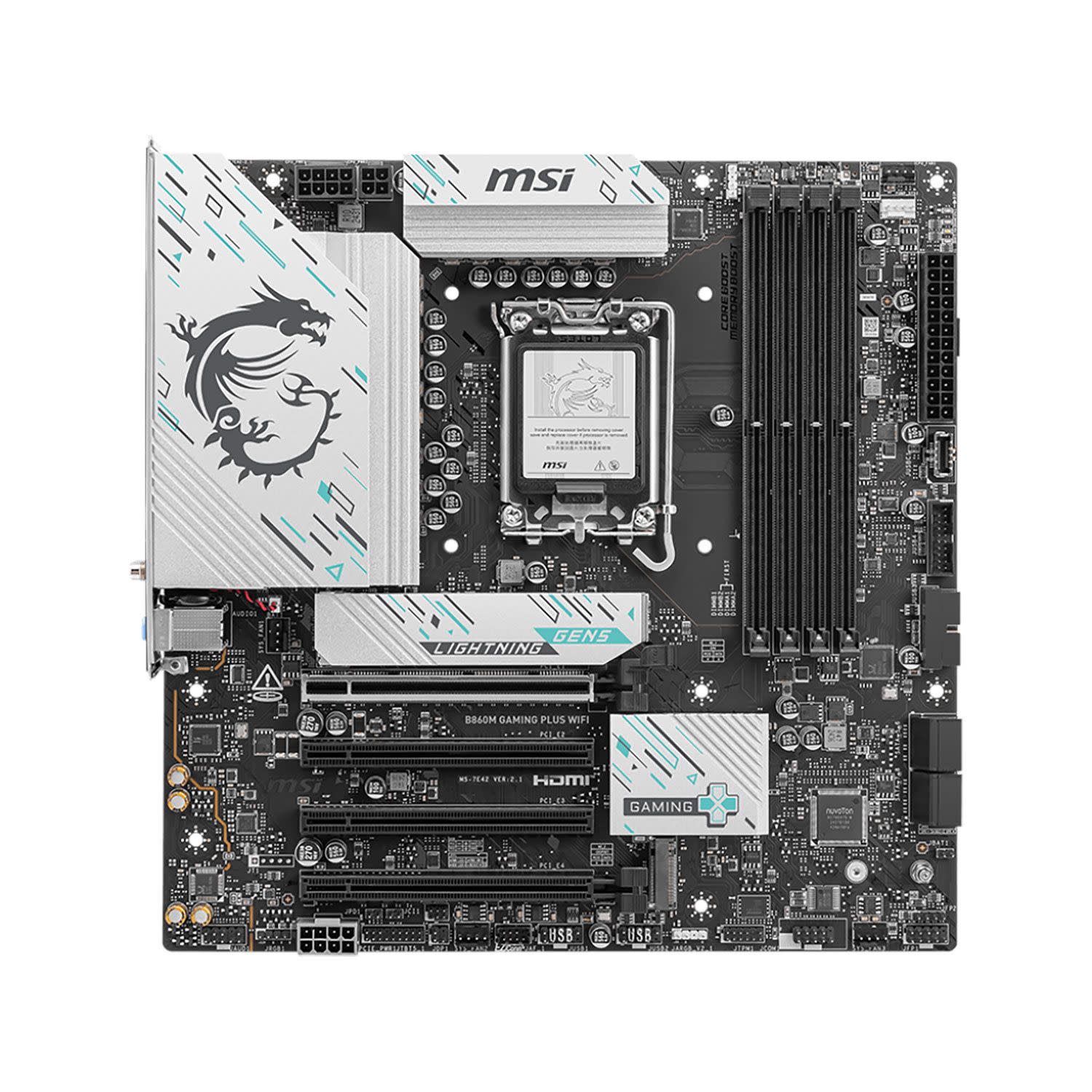 Εικόνα 2 του MSI Motherboard B860M GAMING PLUS WIFI (B860/1851/DDR5)