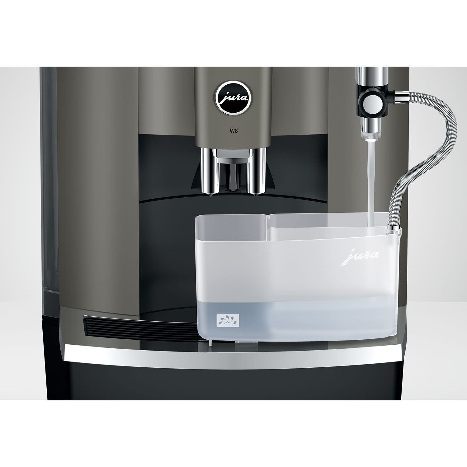 Εικόνα 4 του Jura Καφετιέρα Espresso Αυτόματη W8 Dark Inox