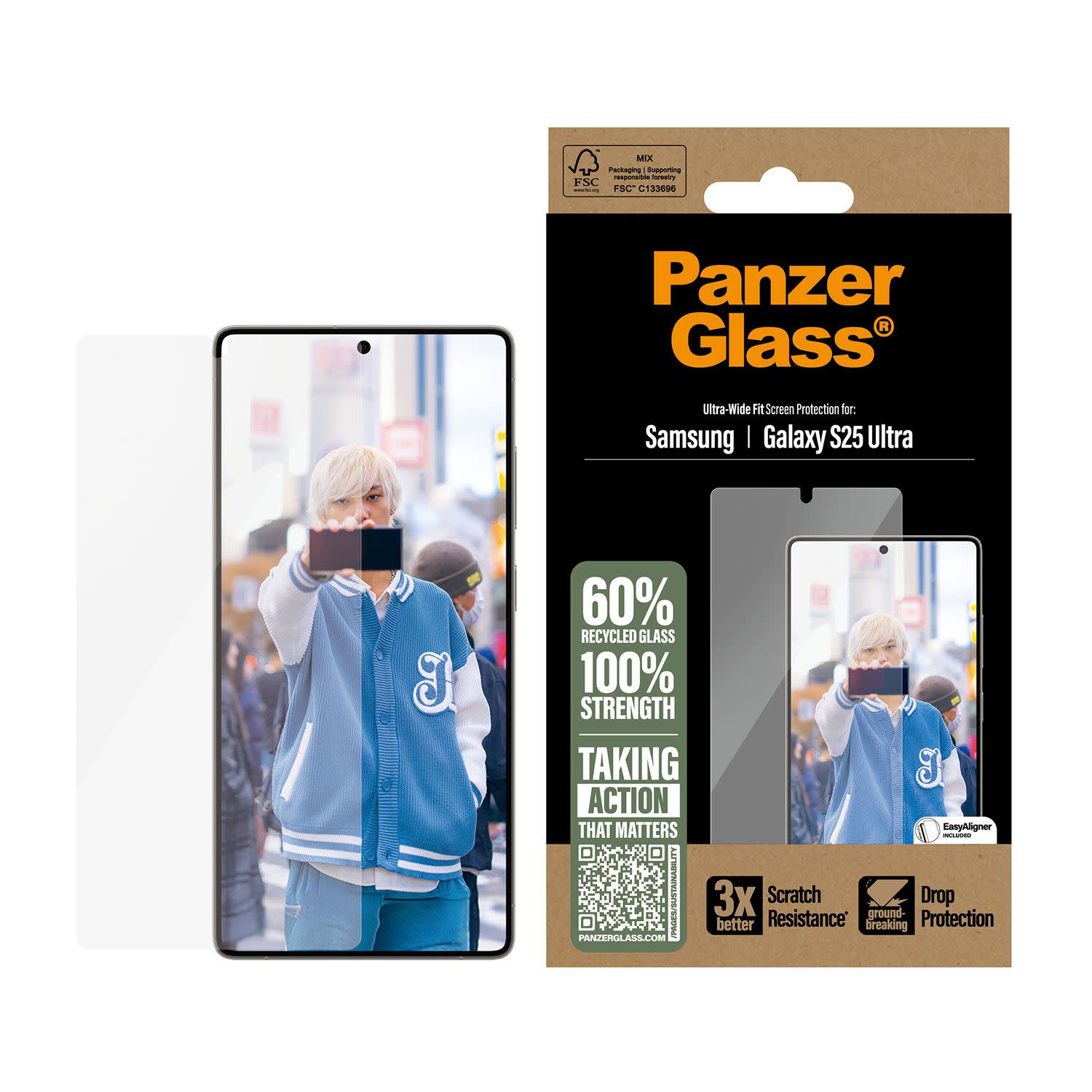Εικόνα 2 του PanzerGlass Samsung Galaxy S25 Ultra