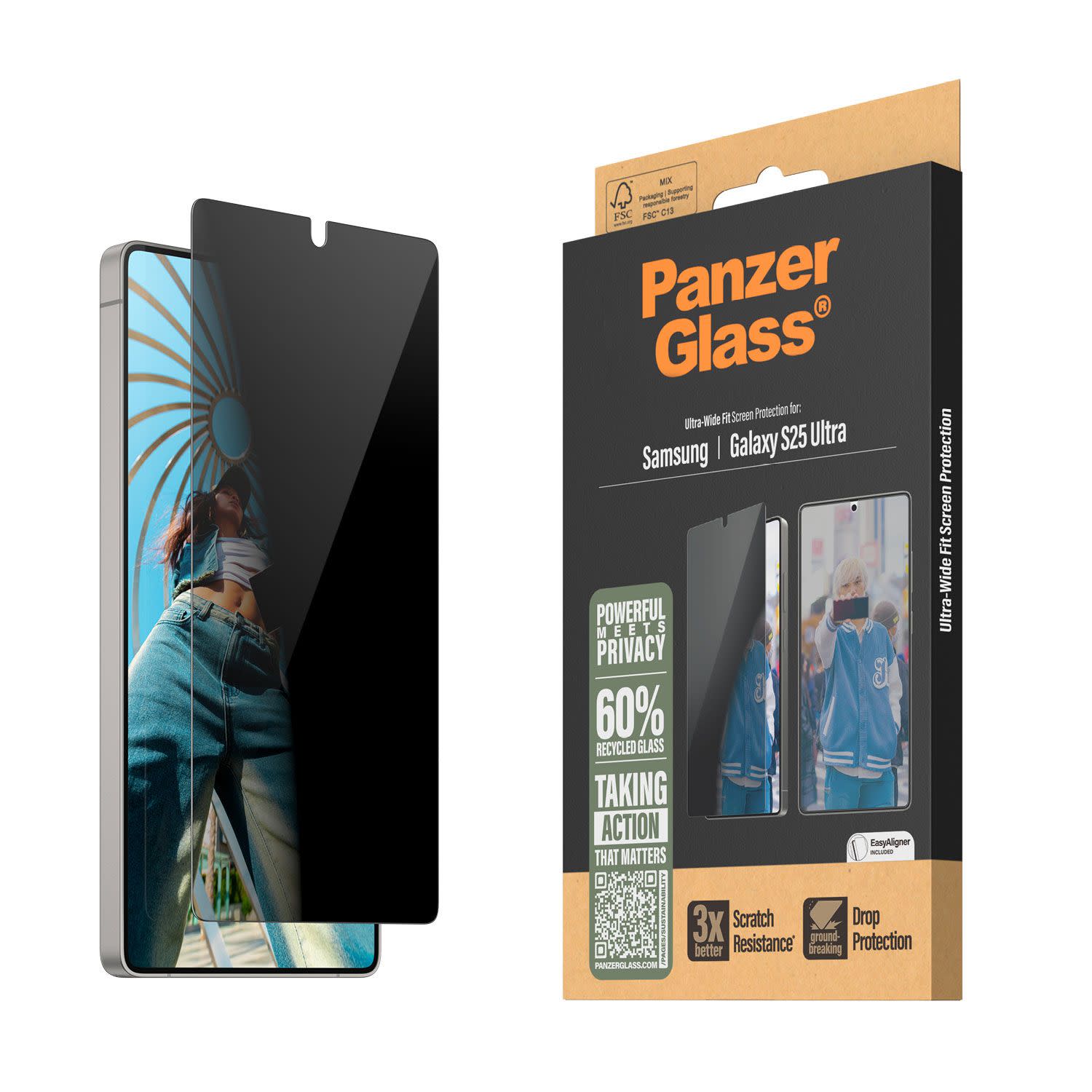 Εικόνα 5 του PanzerGlass Privacy Samsung Galaxy S25 Ultra