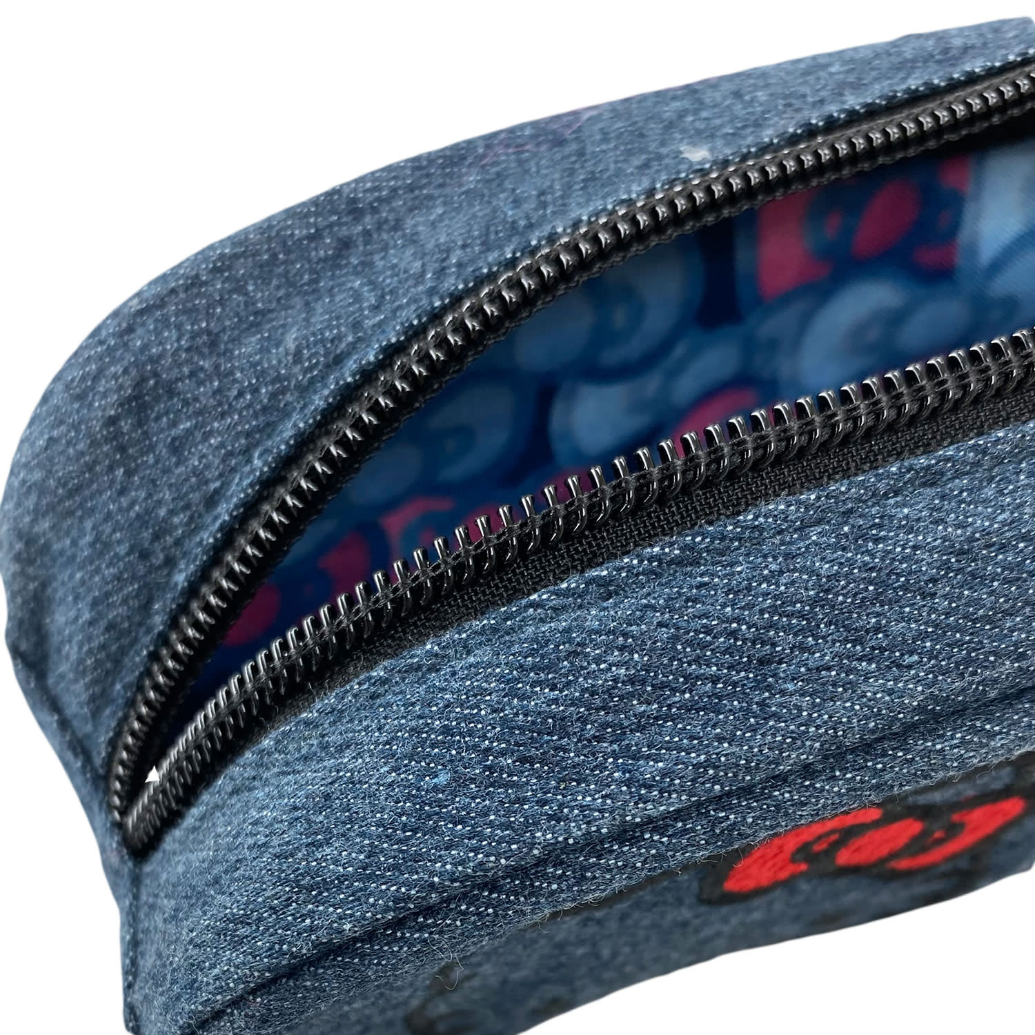 Εικόνα 5 του Gim Κασετίνα Οβάλ Hello Kitty Denim