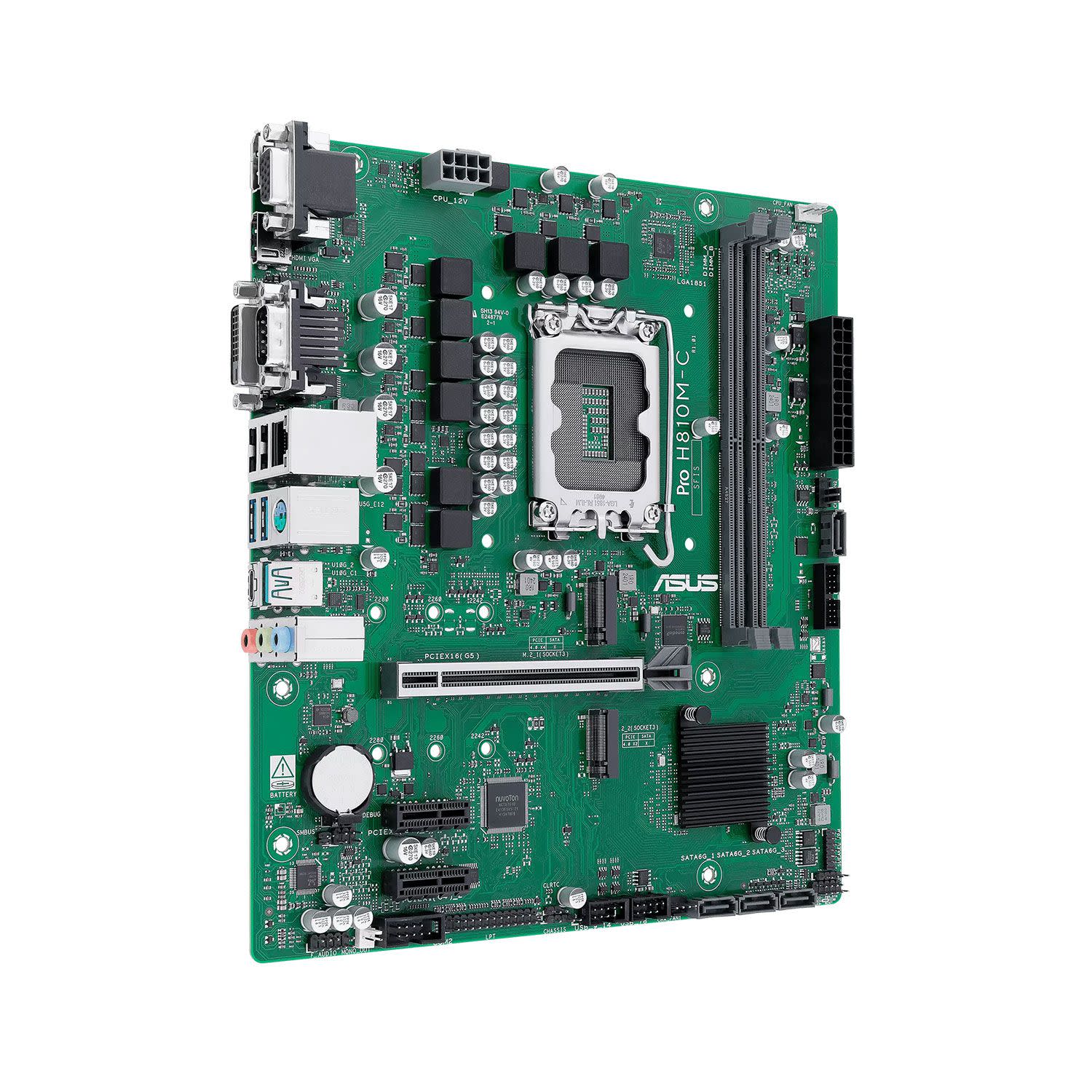 Εικόνα 3 του Asus Motherboard H810M PRO C CSM (H810/1851/DDR5)