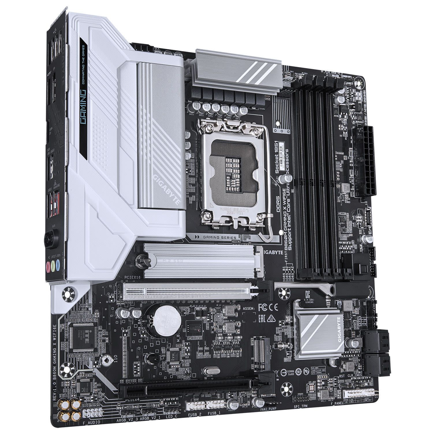 Κάνε κλικ για να δεις την εικόνα 3 του Gigabyte Motherboard B860M GAMING X WIFI