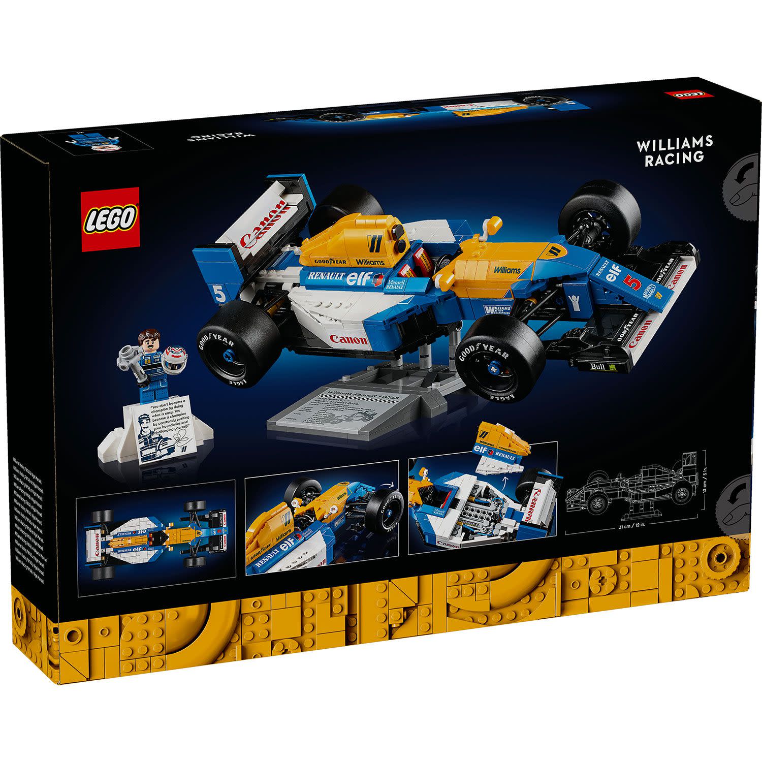 Κάνε κλικ για να δεις την εικόνα 5 του LEGO 10353 Williams Racing Fw14B & Nigel Mansell
