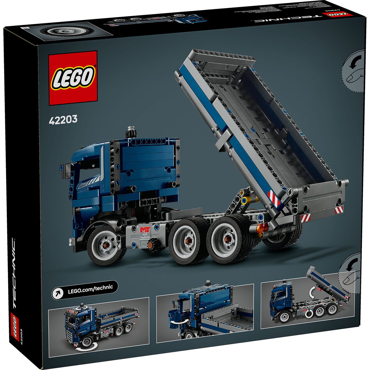 Εικόνα 5 του LEGO  Technic Ανατρεπόμενο Φορτηγό 42203