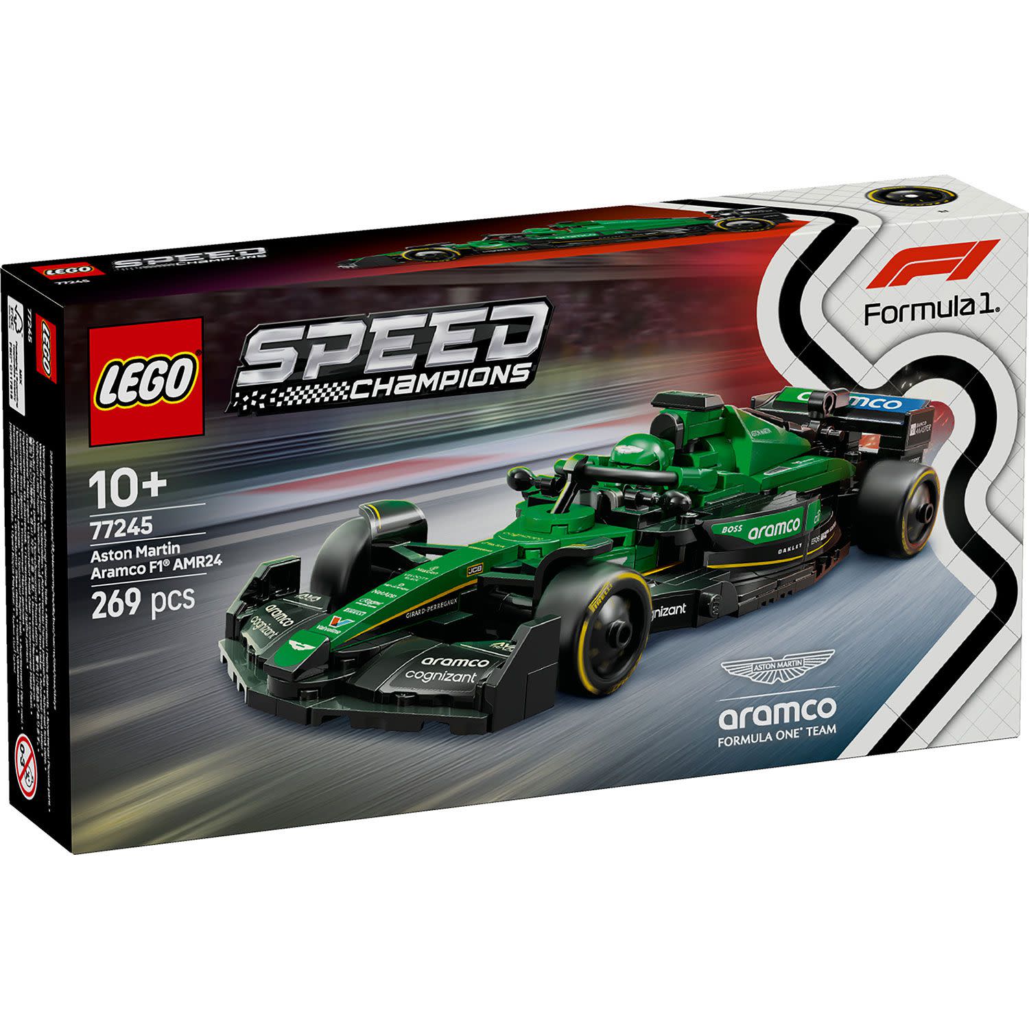 LEGO 77245 Aston Martin Aramco F1® Amr24 Race Car