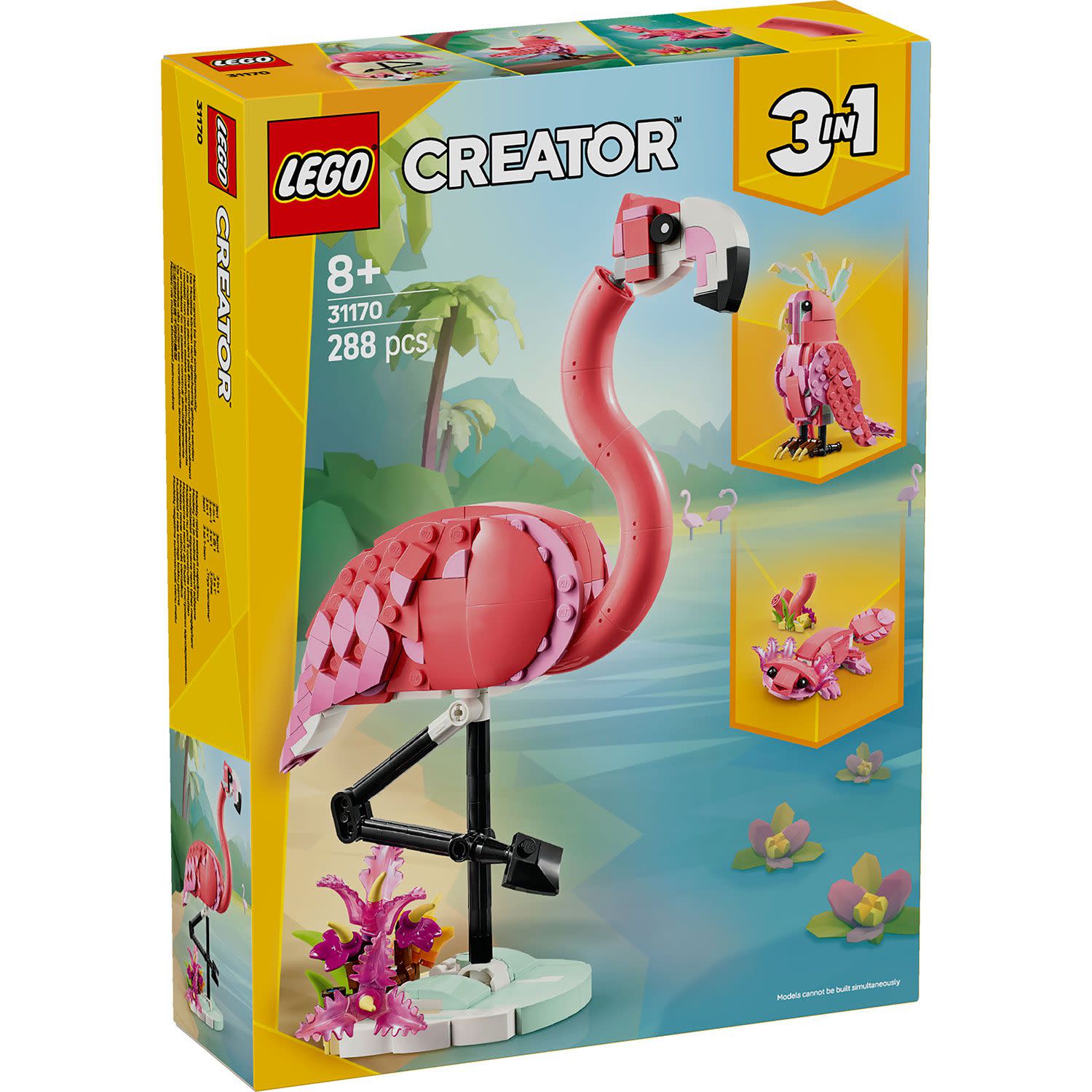 LEGO 31170 Wild Animals: Pink Flamingo