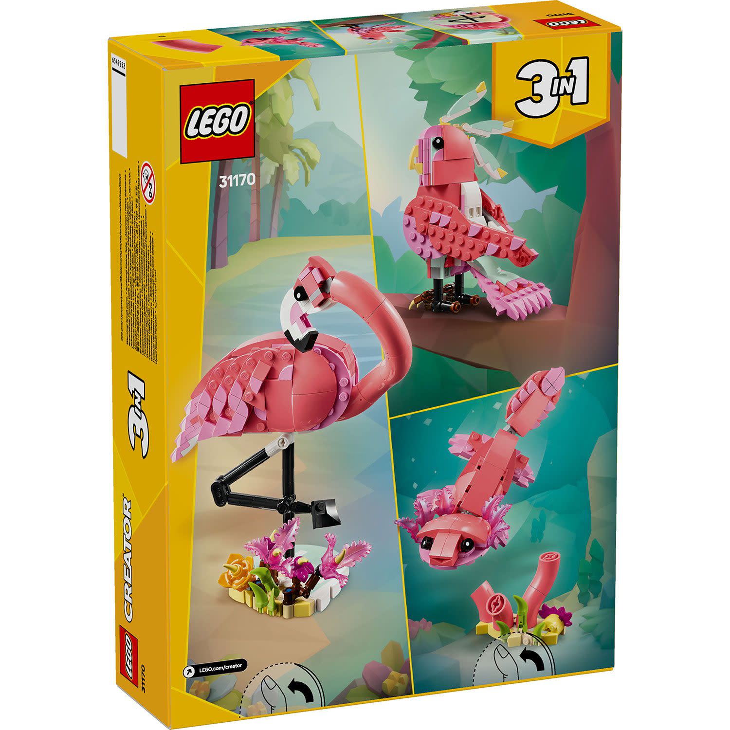 Εικόνα 5 του LEGO 31170 Wild Animals: Pink Flamingo