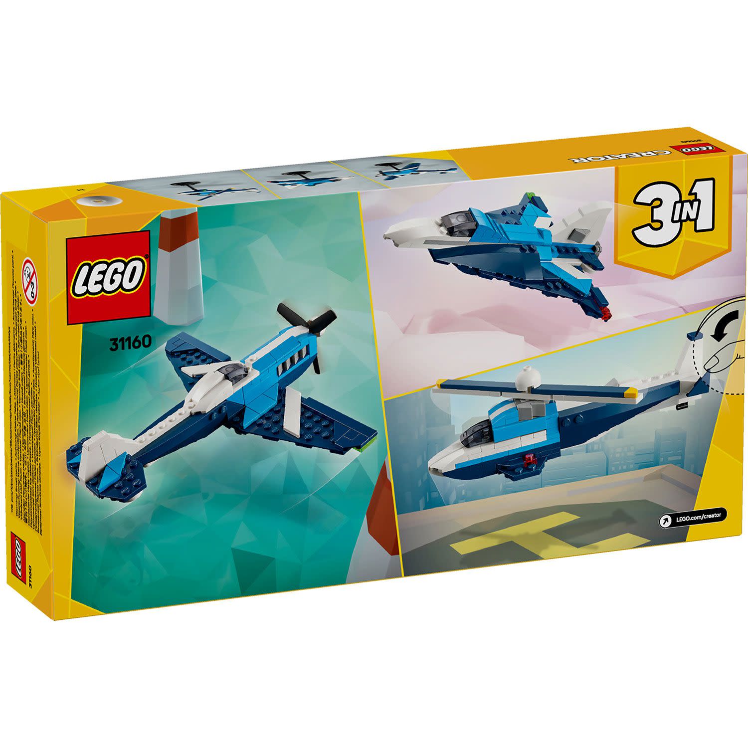 Εικόνα 5 του LEGO 31160 Aircraft: Race Plane