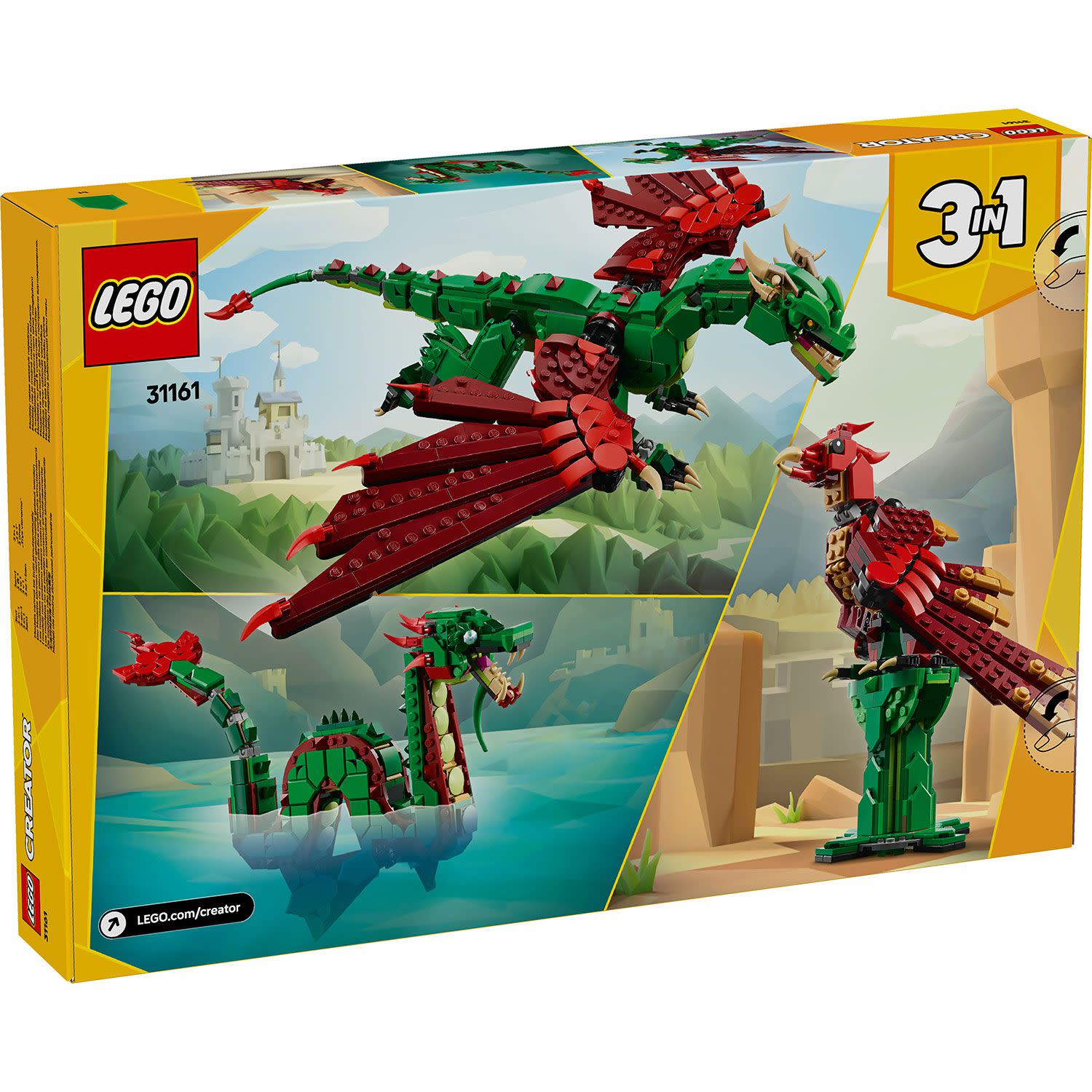 Κάνε κλικ για να δεις την εικόνα 5 του LEGO 31161 Medieval Dragon