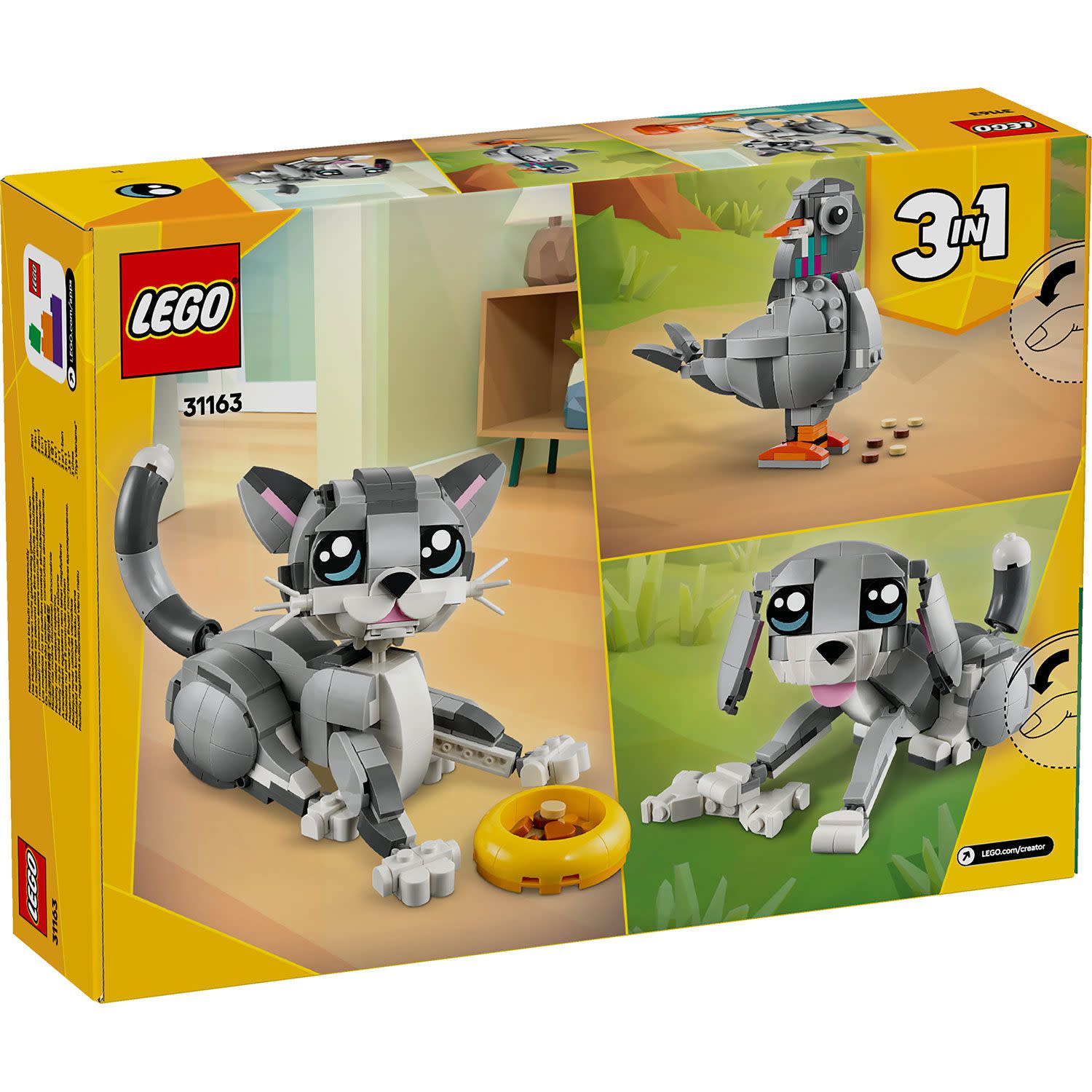 Εικόνα 5 του LEGO 31163 Playful Cat
