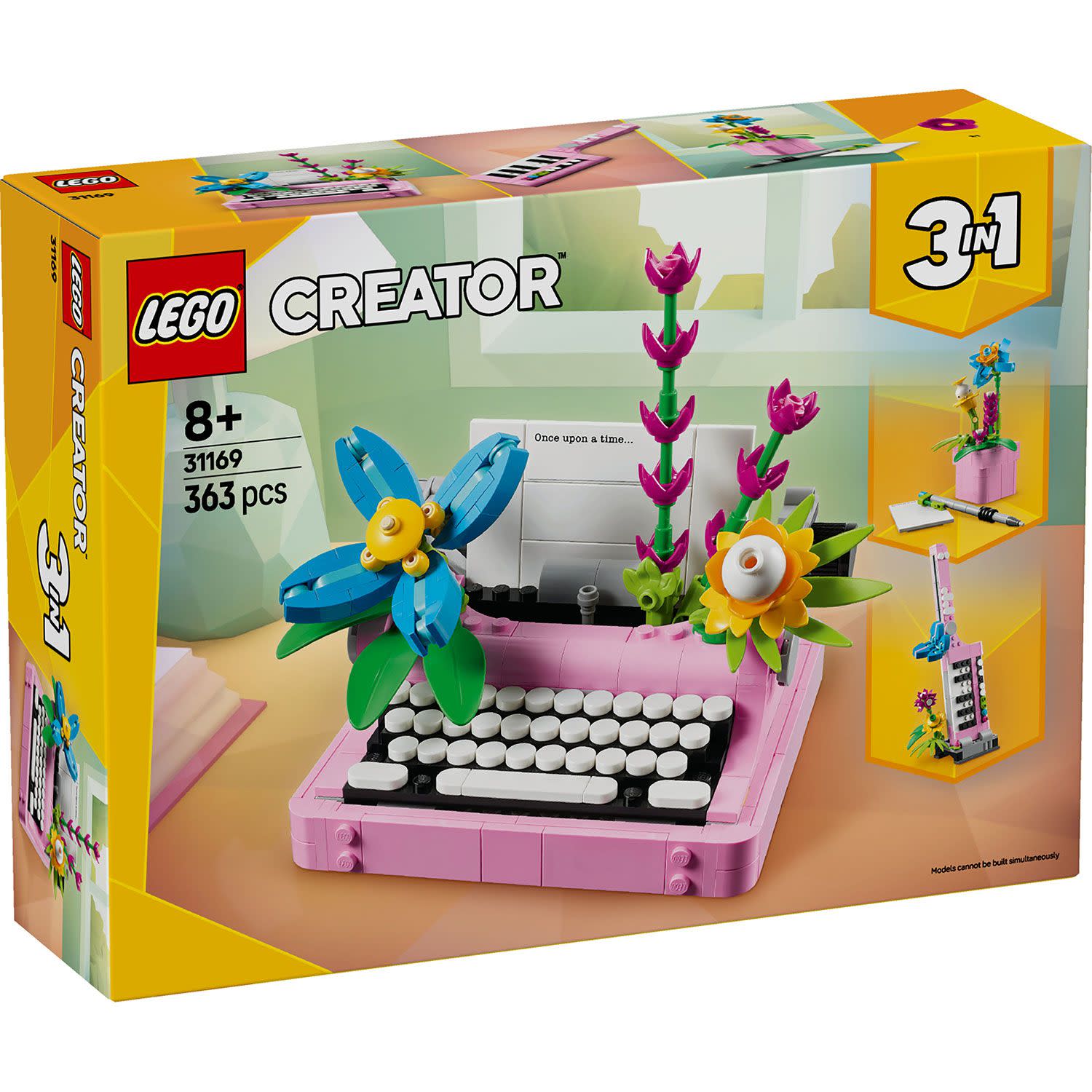 LEGO 31169 Typewriter With Flowers