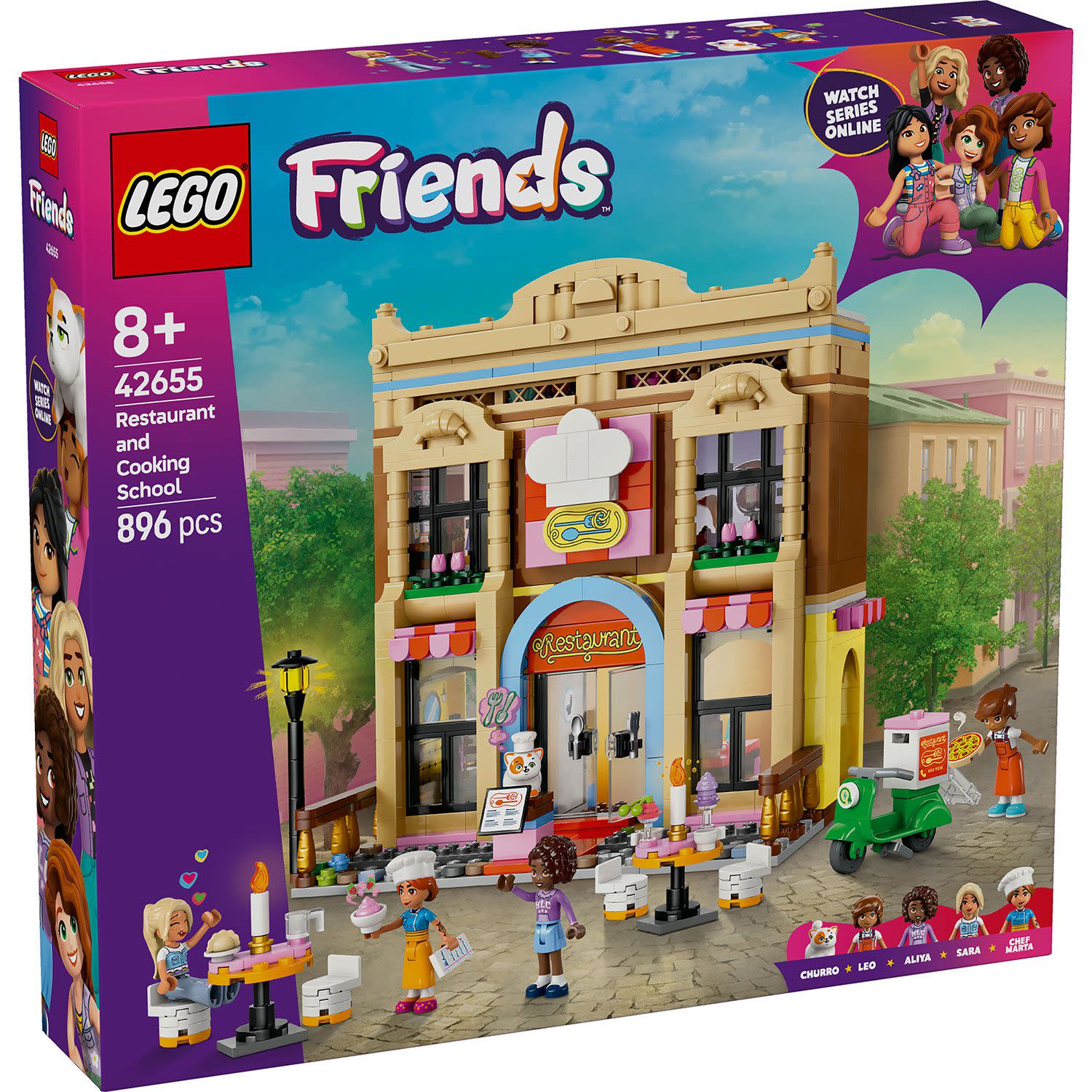 Εικόνα 1 του LEGO 42655 Restaurant And Cooking School
