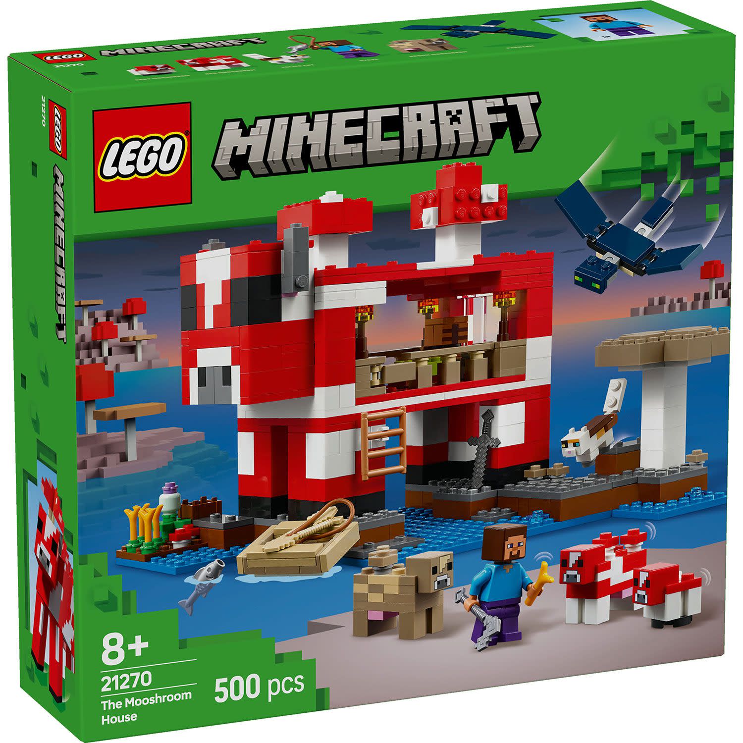 Εικόνα 1 του LEGO 21270 The Mooshroom House
