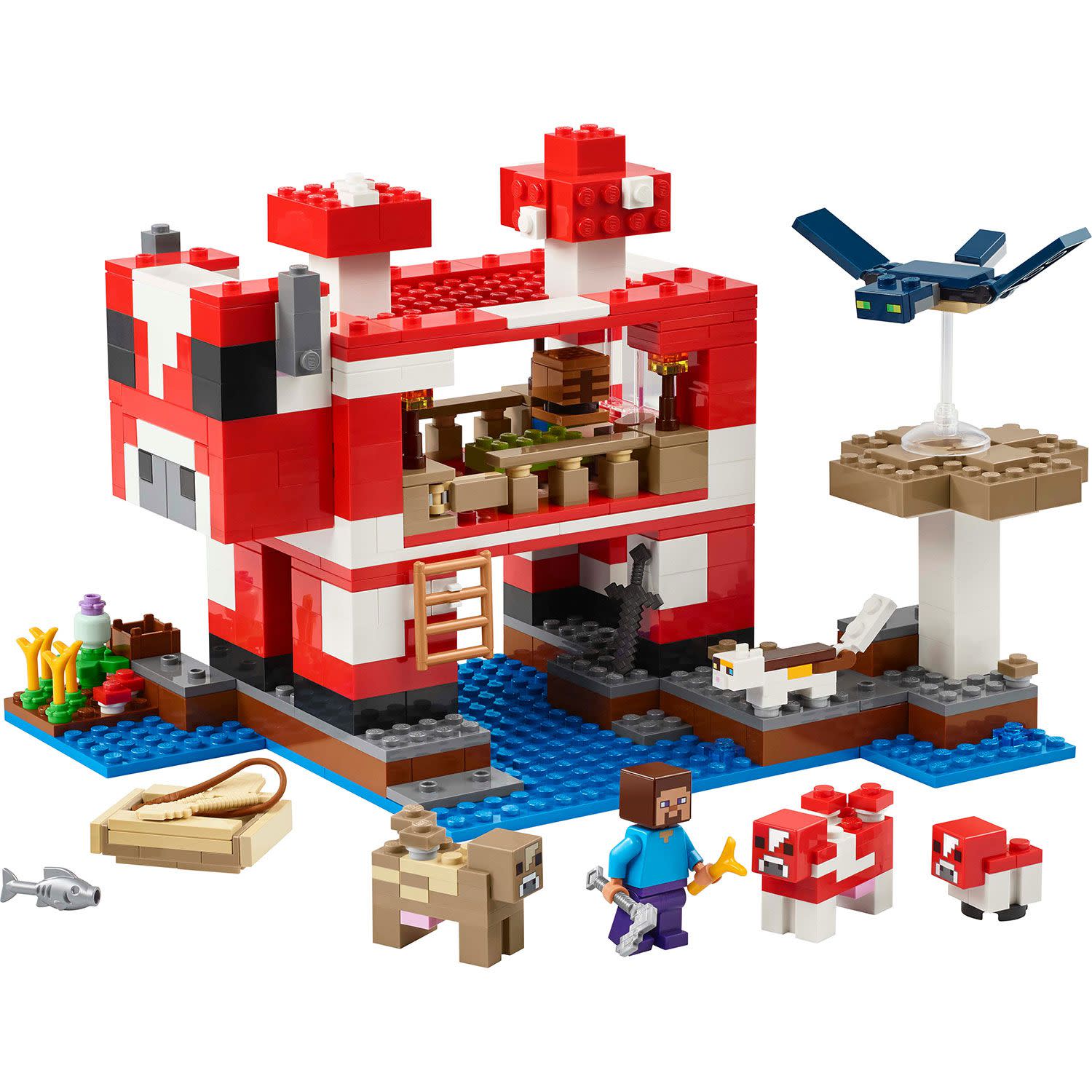 Εικόνα 2 του LEGO 21270 The Mooshroom House