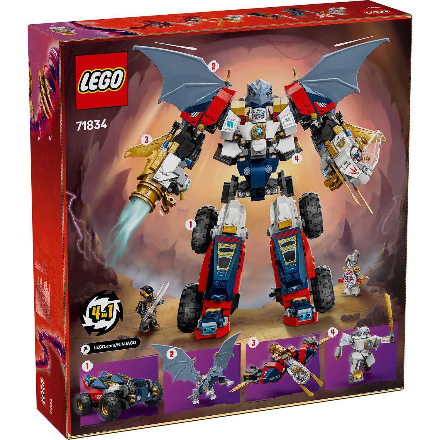 Εικόνα 5 του LEGO 71834 Zane'S Ultra Combiner Mech