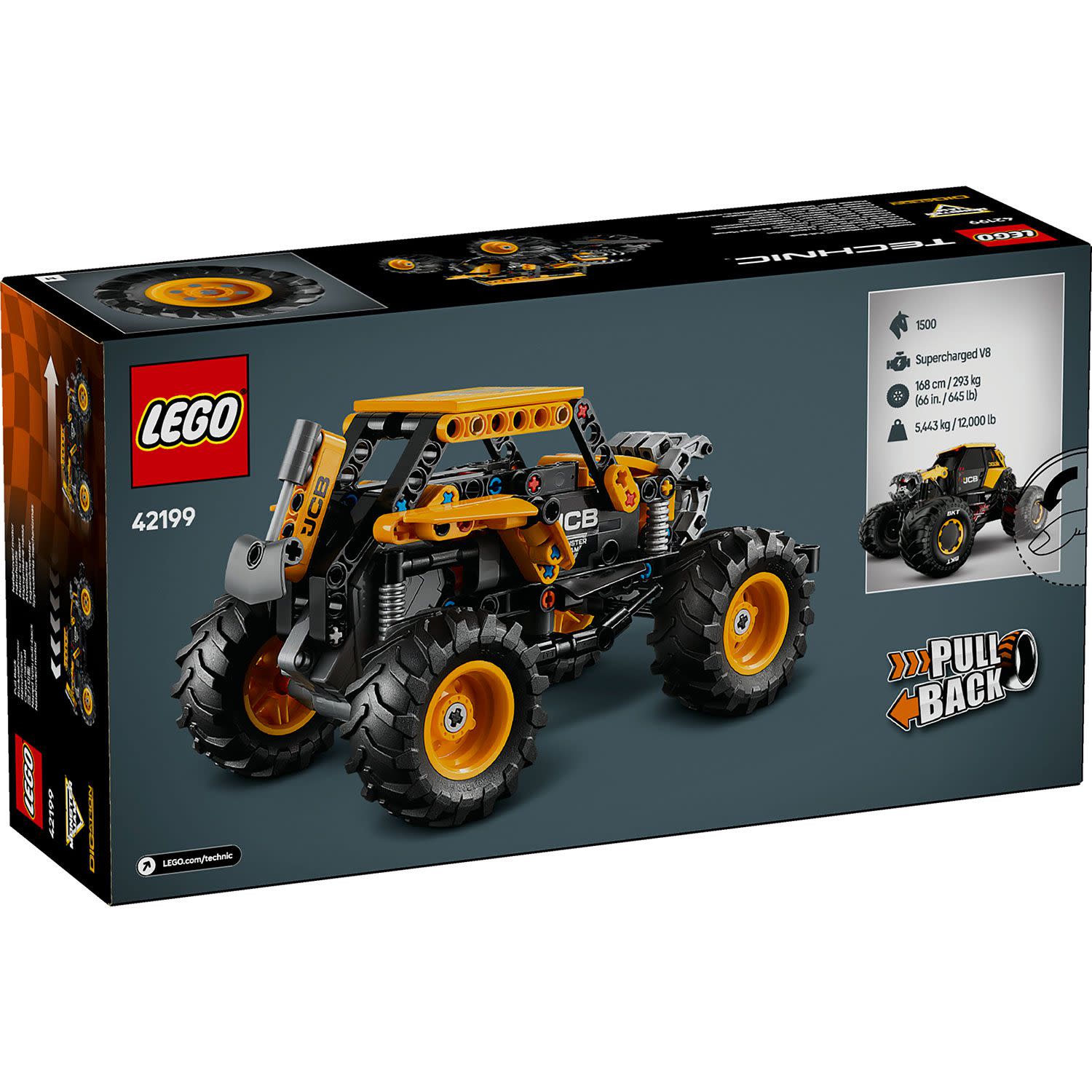 Κάνε κλικ για να δεις την εικόνα 5 του LEGO 42199 Monster Jam™ Digatron™ Pull-Back