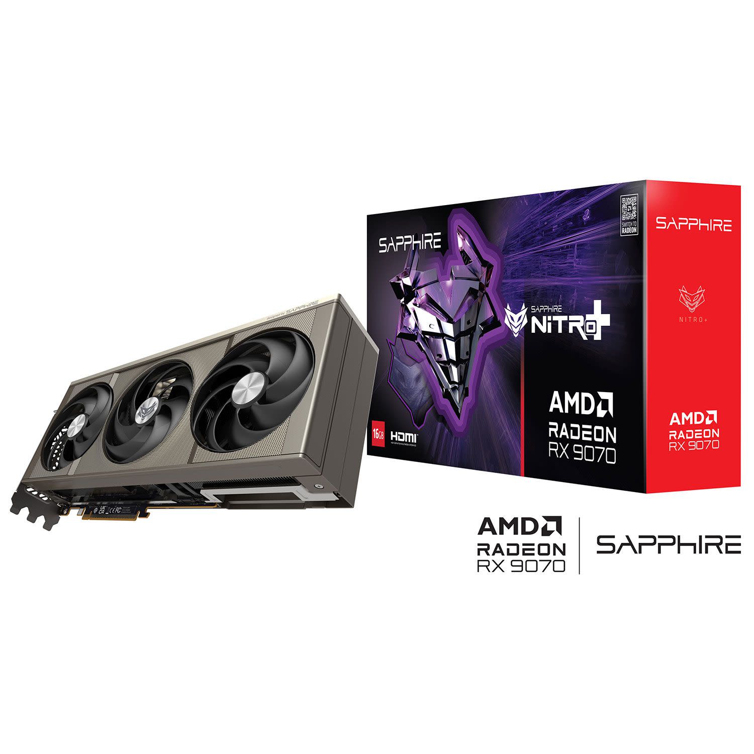 Sapphire VGA Radeon RX 9070 NITRO+ 16 GB