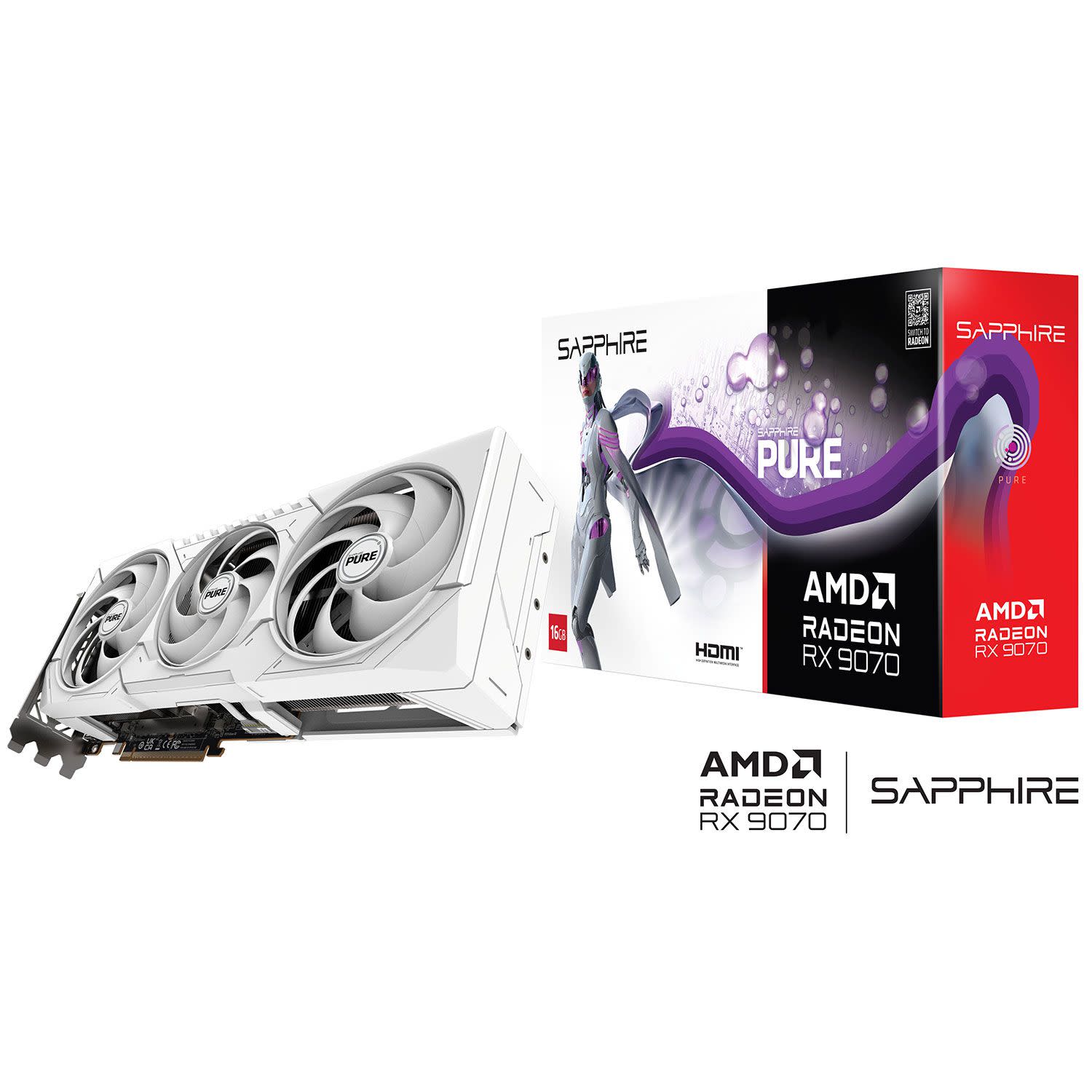 Sapphire VGA Radeon RX 9070 PURE 16 GB