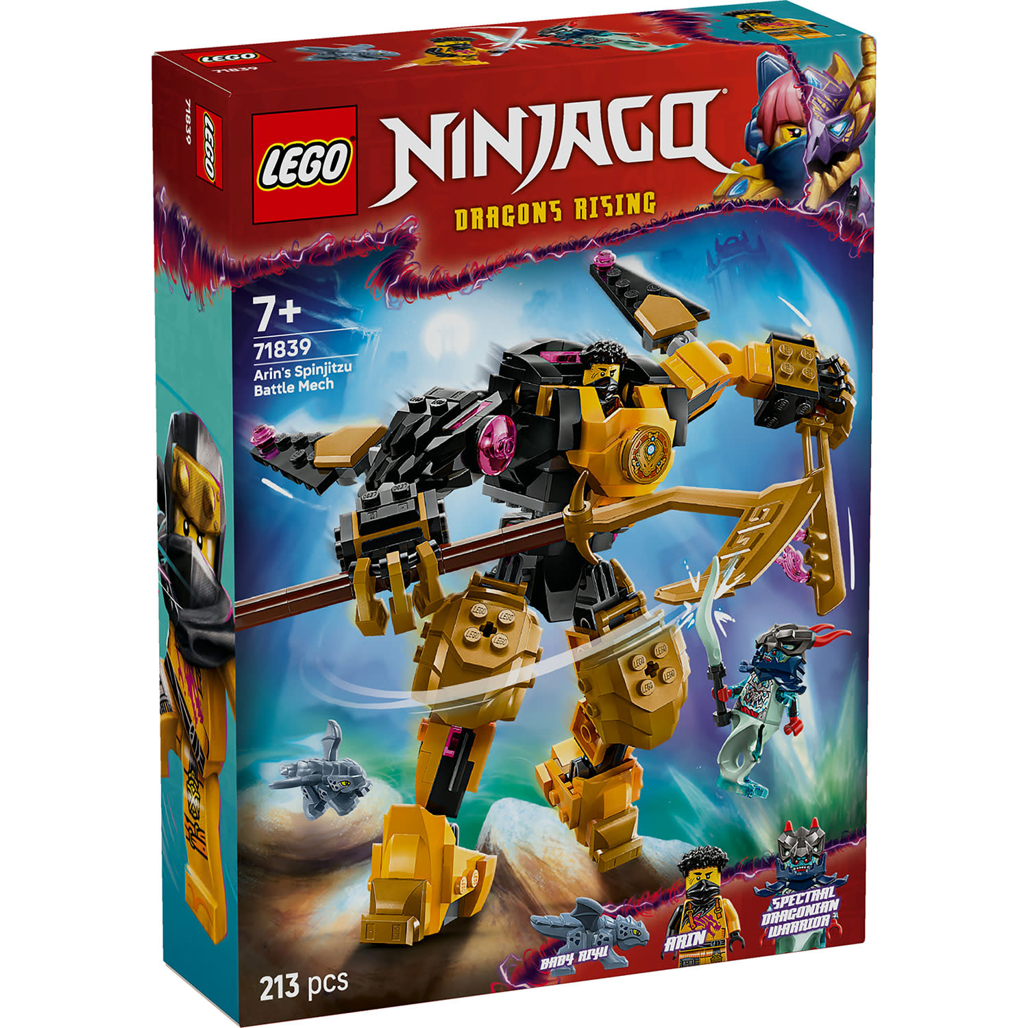 Κάνε κλικ για να δεις την εικόνα 1 του LEGO 71839 Arin'S Spinjitzu Battle Mech