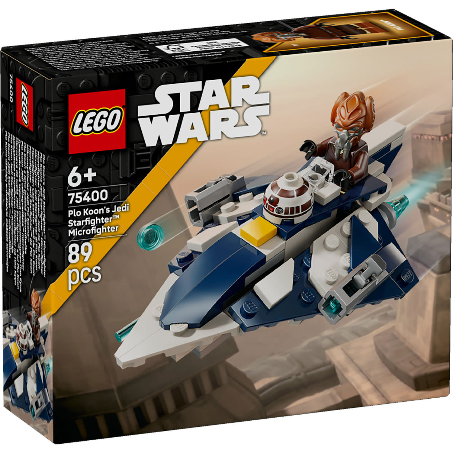 LEGO 75400 Plo Koon'S Jedi Starfighter Microfighte