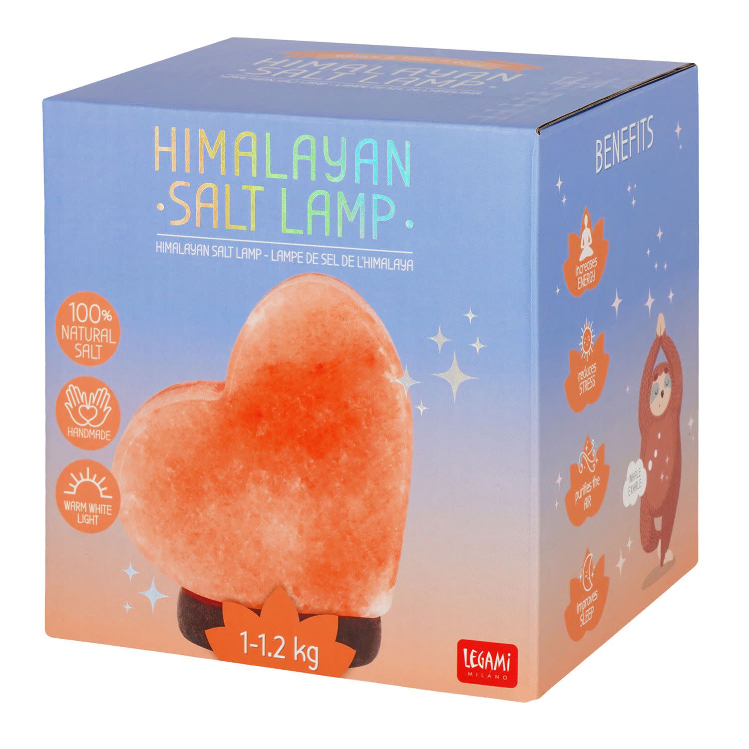 Κάνε κλικ για να δεις την εικόνα 5 του Legami Φωτιστικό Himalayan Salt Heart