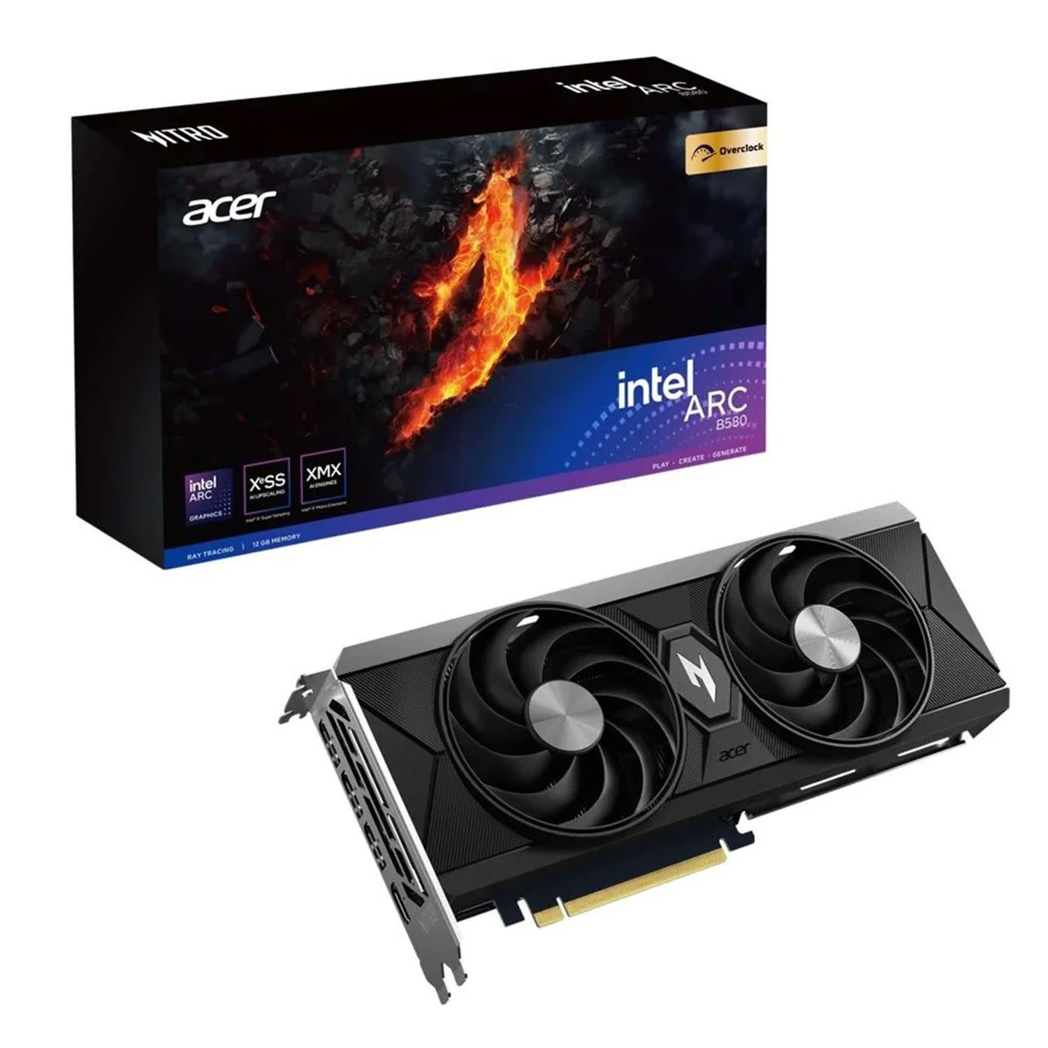 Εικόνα 1 του Acer VGA Intel ARC B580 Nitro OC 12 GB