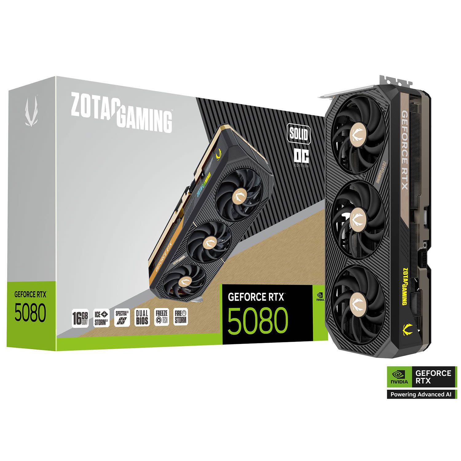 Εικόνα 1 του Zotac VGA GeForce RTX 5080 SOLID OC 16 GB