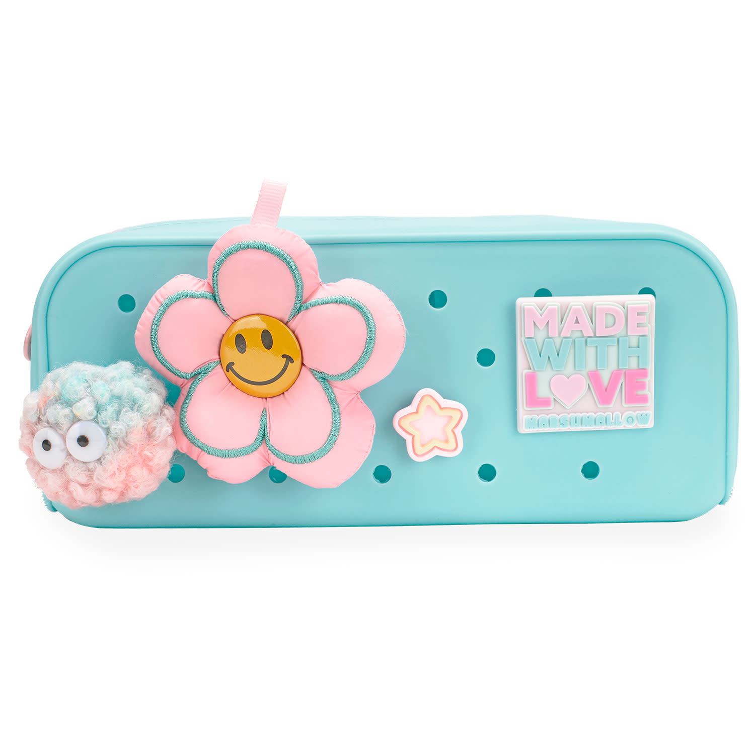 Εικόνα 2 του Marshmallow Κασετίνα Βαρελάκι Σιλικόνης Pom Pom