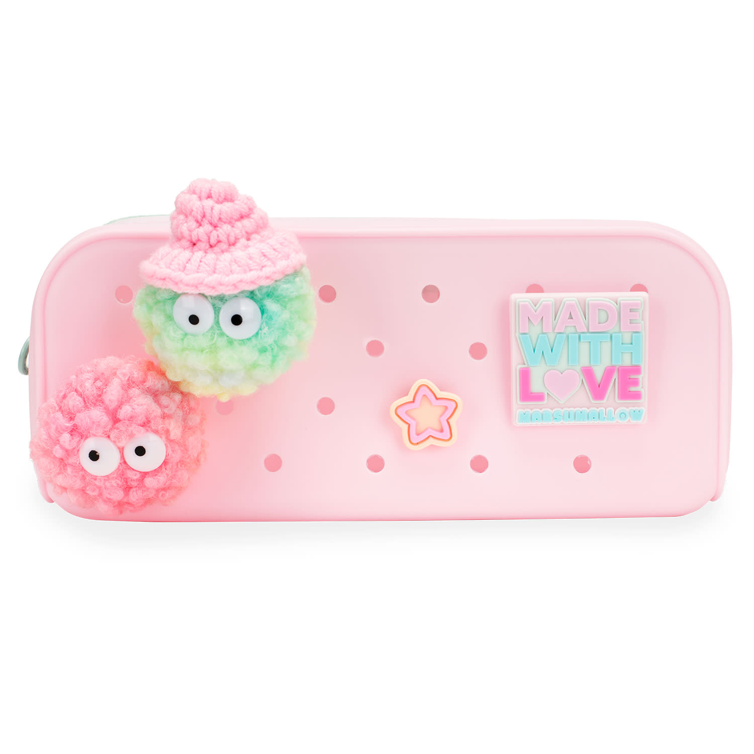 Εικόνα 4 του Marshmallow Κασετίνα Βαρελάκι Σιλικόνης Pom Pom