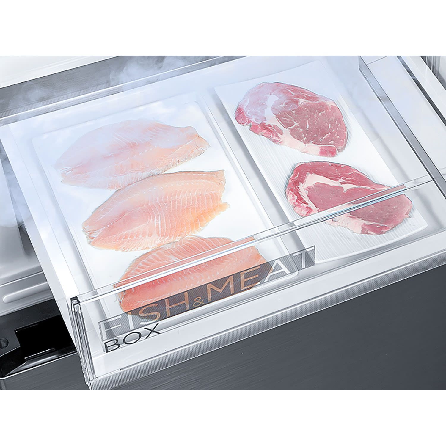 Εικόνα 5 του Midea MERB345MGC02 Ψυγειοκαταψύκτης Inox