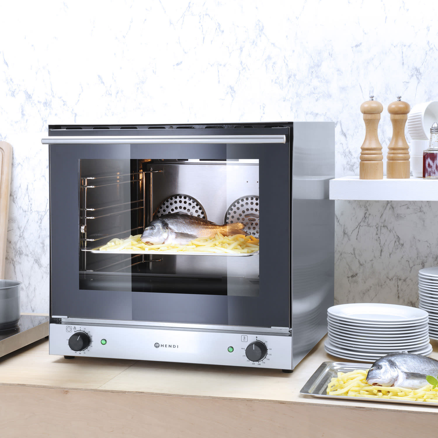 Κάνε κλικ για να δεις την εικόνα 8 του Hendi H90 Φούρνος