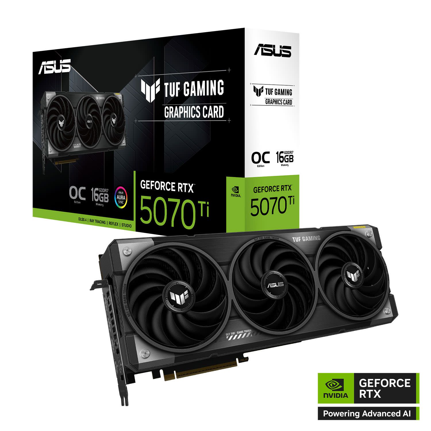 Asus VGA GeForce RTX 5070 TI TUF GAMING OC 16 GB