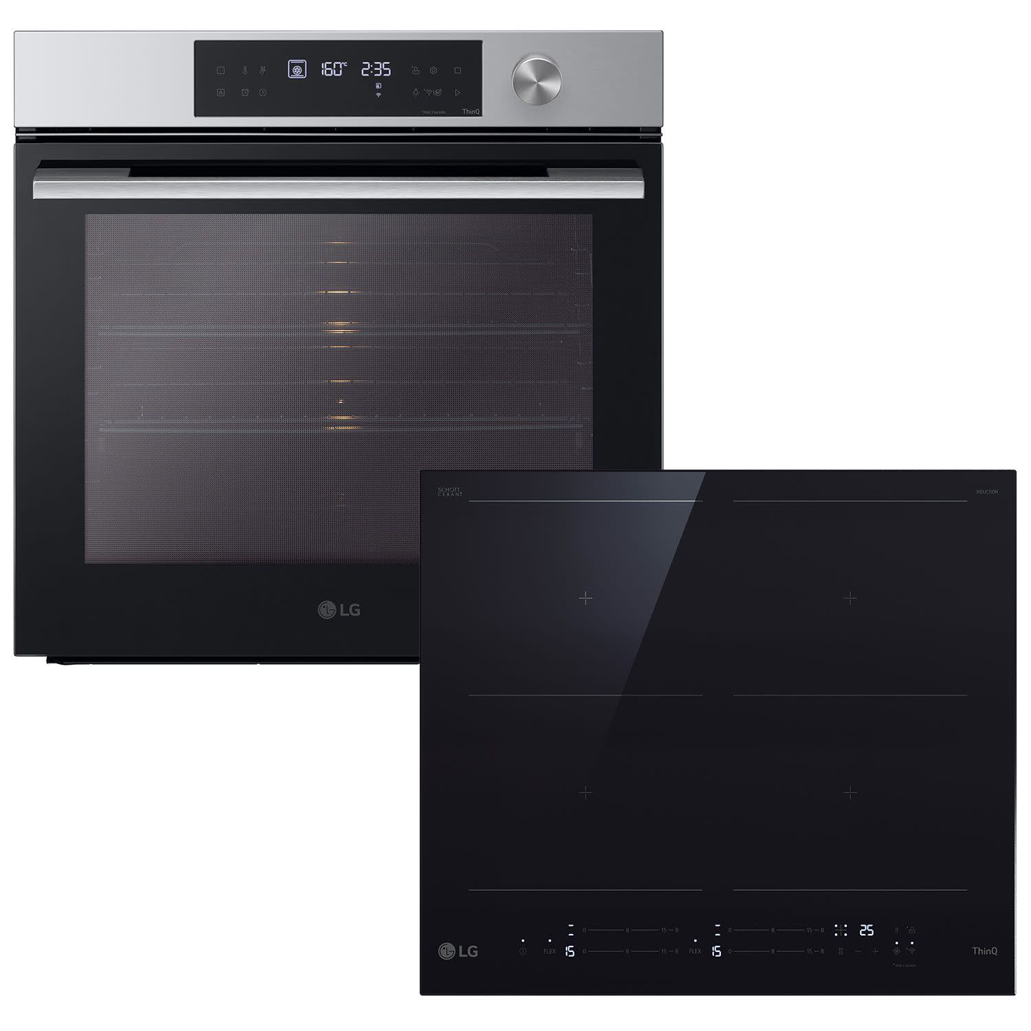 LG WSED7612S + CBIZ2437B Σετ εντοιχισμού