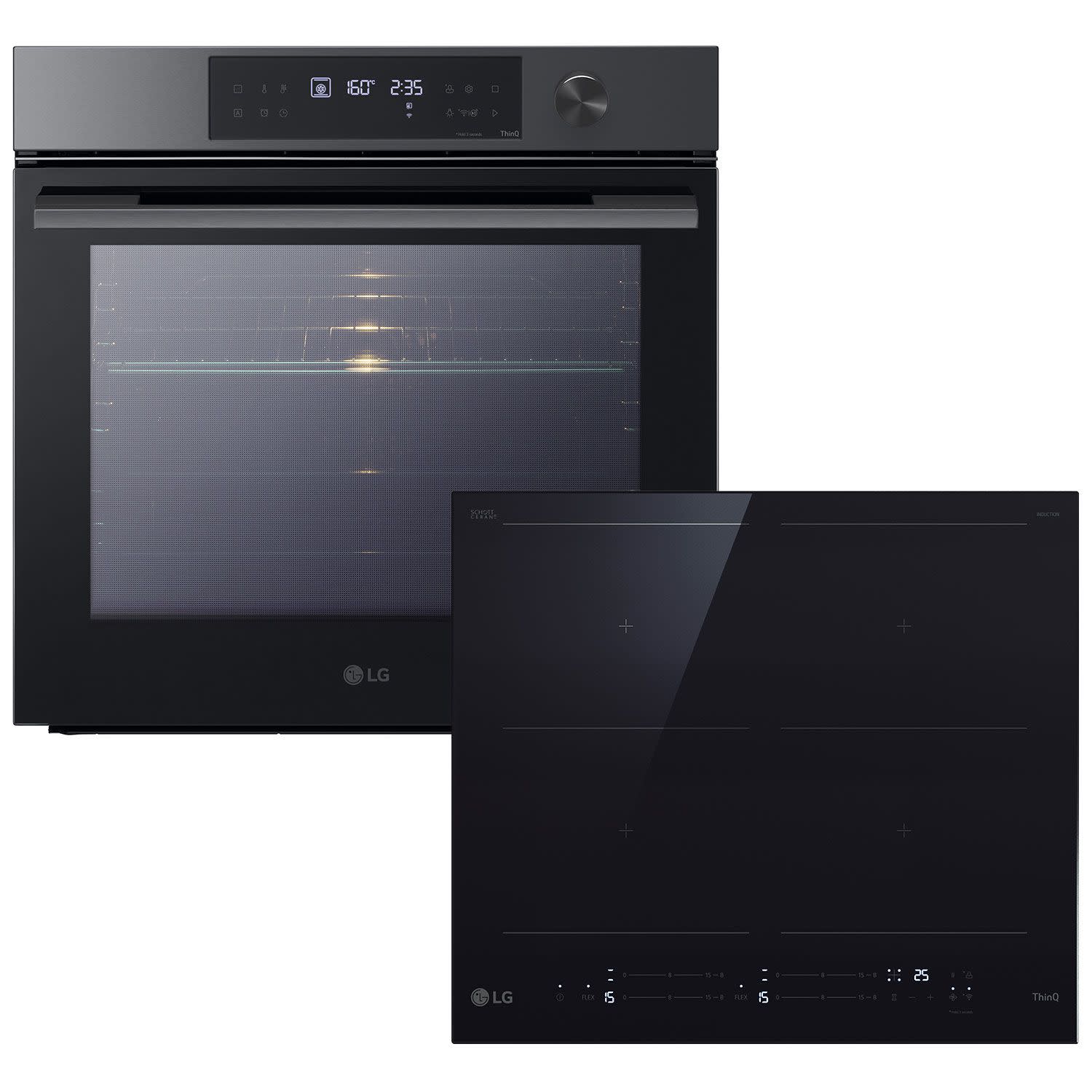 LG WS7D7631WB + CBIZ2437B Σετ εντοιχισμού