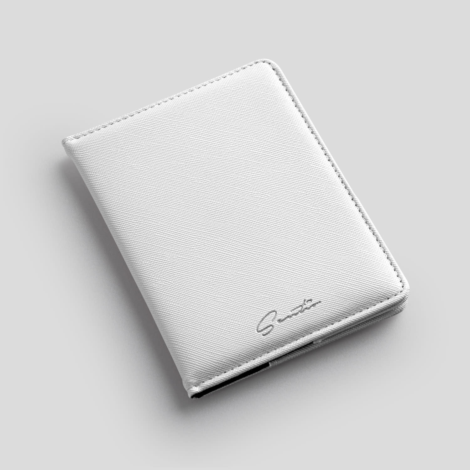 Sentio Θήκη Διαβατηρίου Λευκή