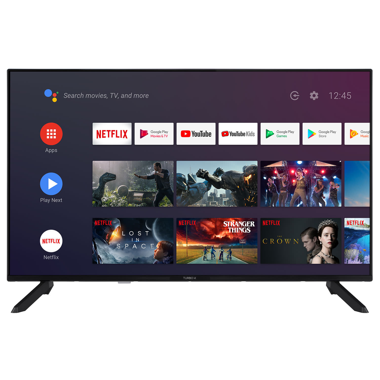 Εικόνα 1 του Turbo-X 4K Android TV 43" TXV-AU4396SMT
