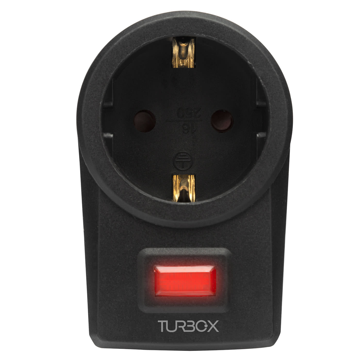 Turbo-X Πρίζα Προστασίας από Υπέρταση Μονή Απλή