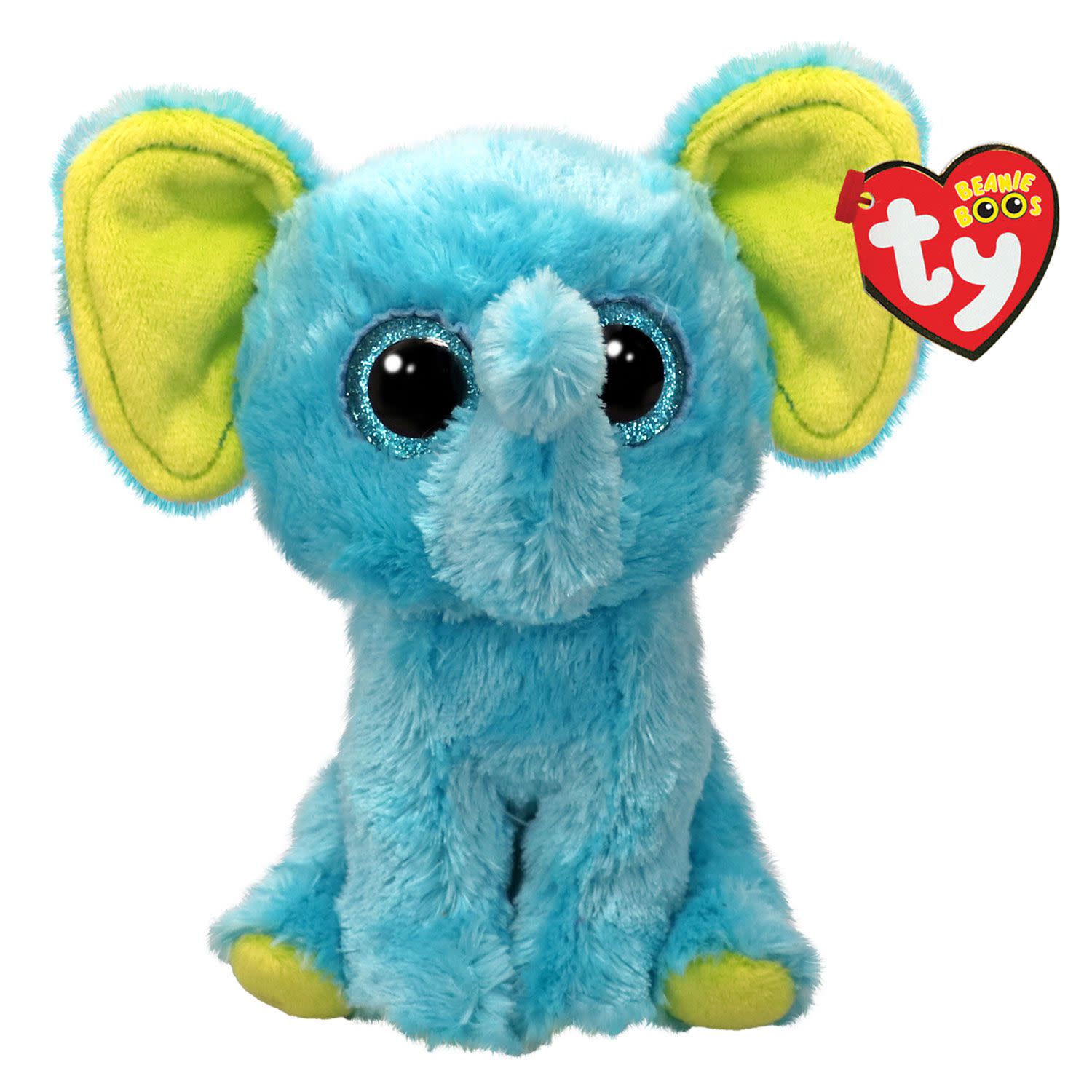 Εικόνα 1 του Χνουδωτό Ελεφαντάκι Μπλε 15εκ. TY